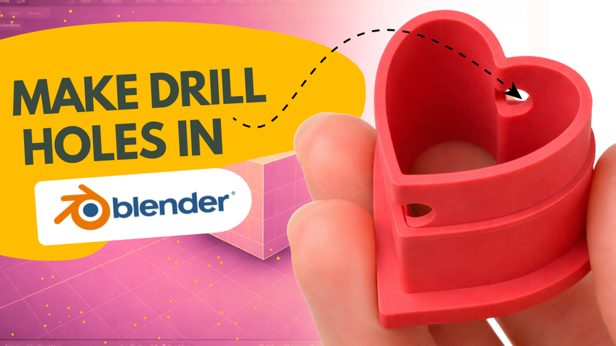 Jak zrobić otwory do kolczyków w Blenderze