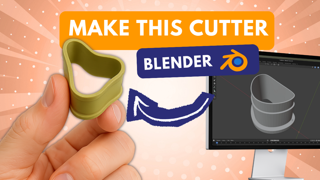 Jak stworzyć organiczny clay cutter w Blenderze – przewodnik dla twórców gliny polimerowej