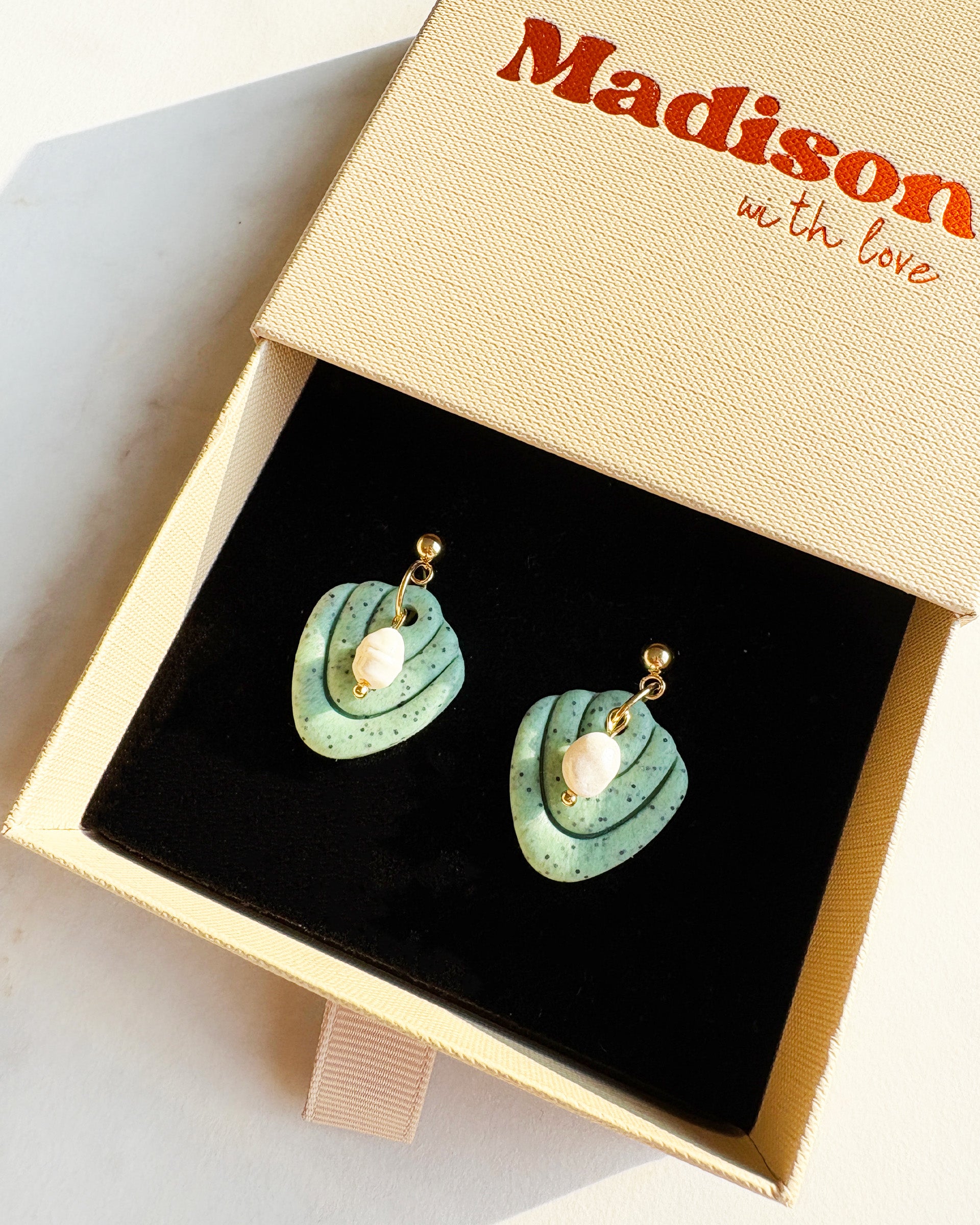 Kolczyki Forest Pearl