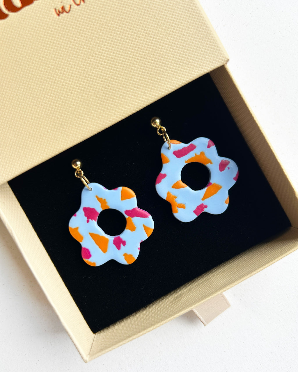 Kolczyki Flower Pop – Sky Bloom