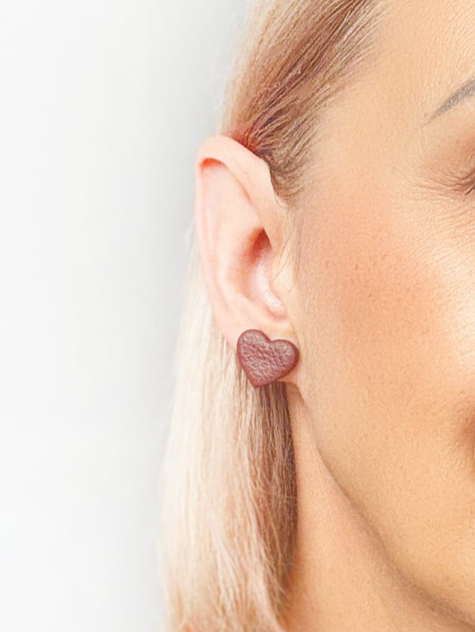 Kolczyki Heart Chocolate