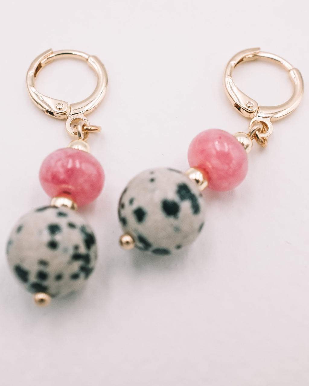 Kolczyki Dalmatian Strawberry