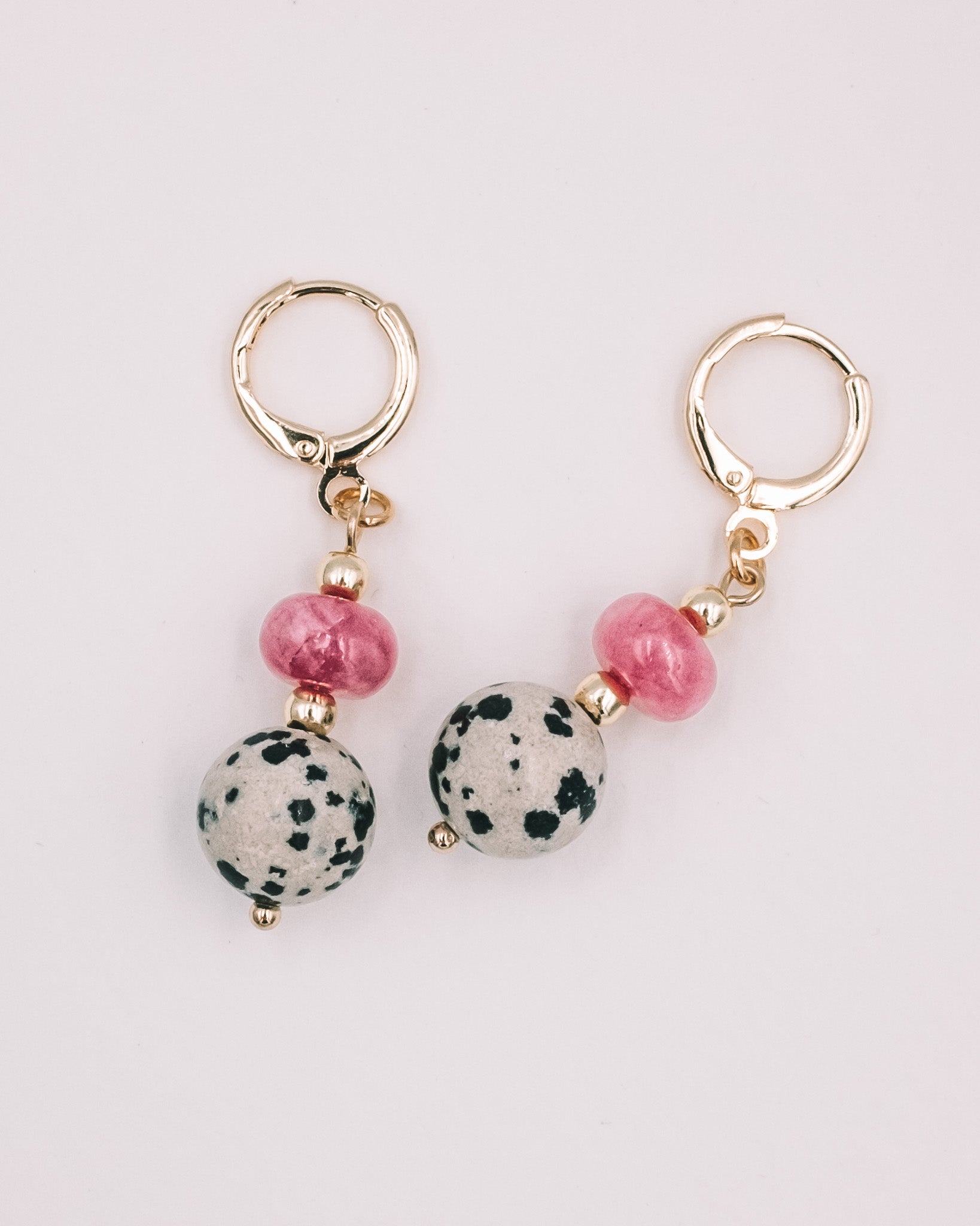 Kolczyki Dalmatian Strawberry