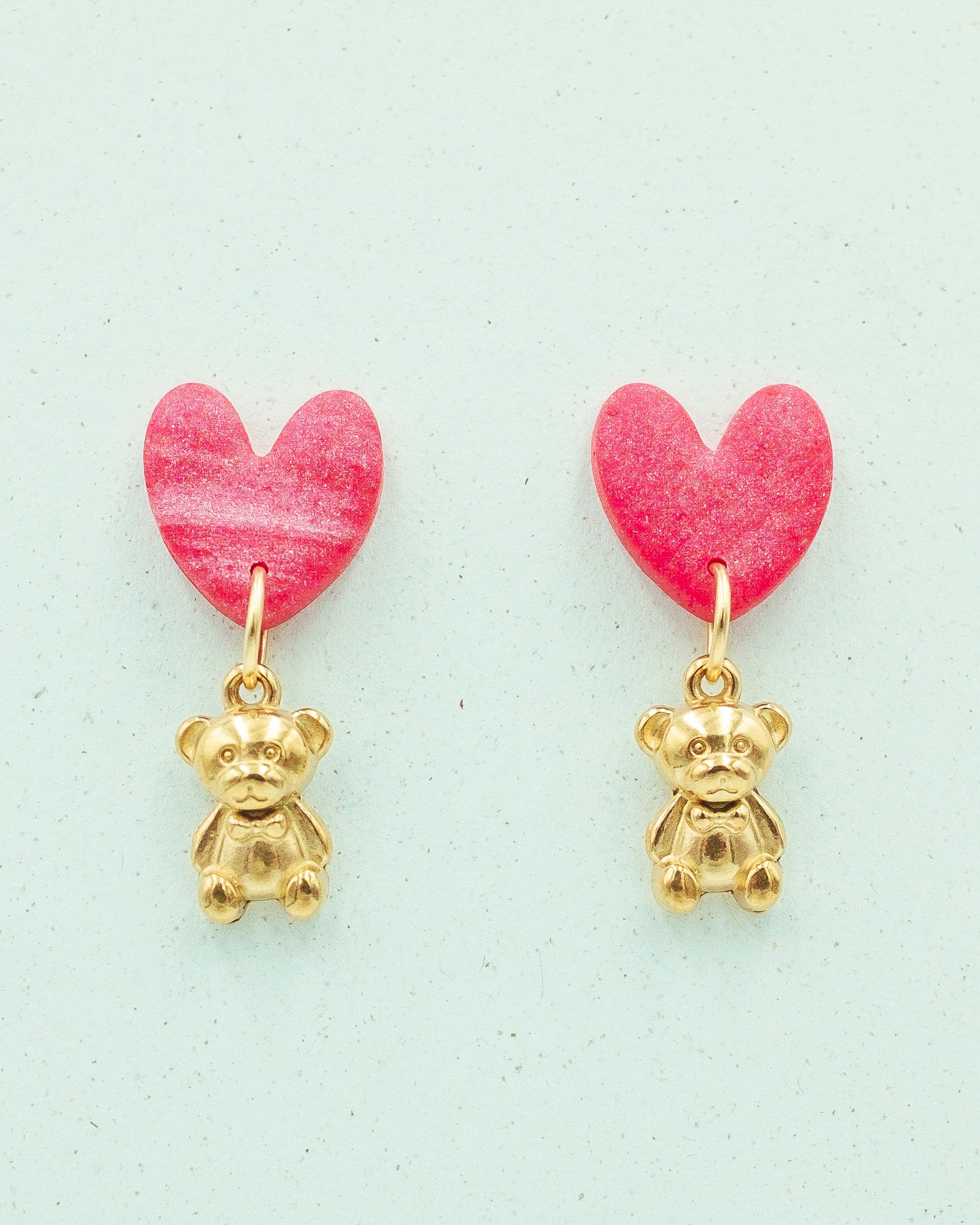 Kolczyki Heart&Bear