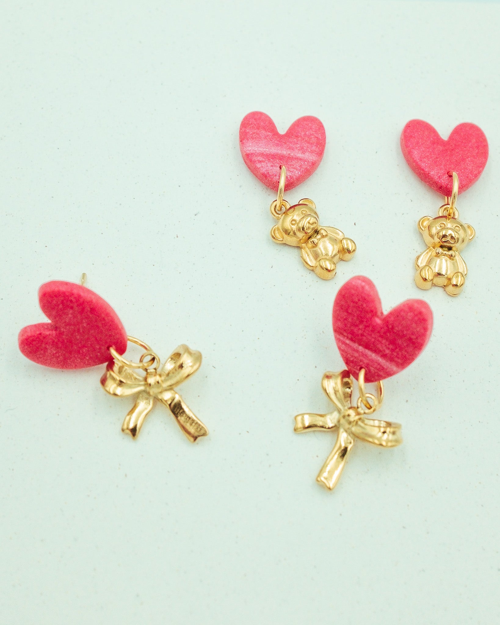 Kolczyki Heart&Bear