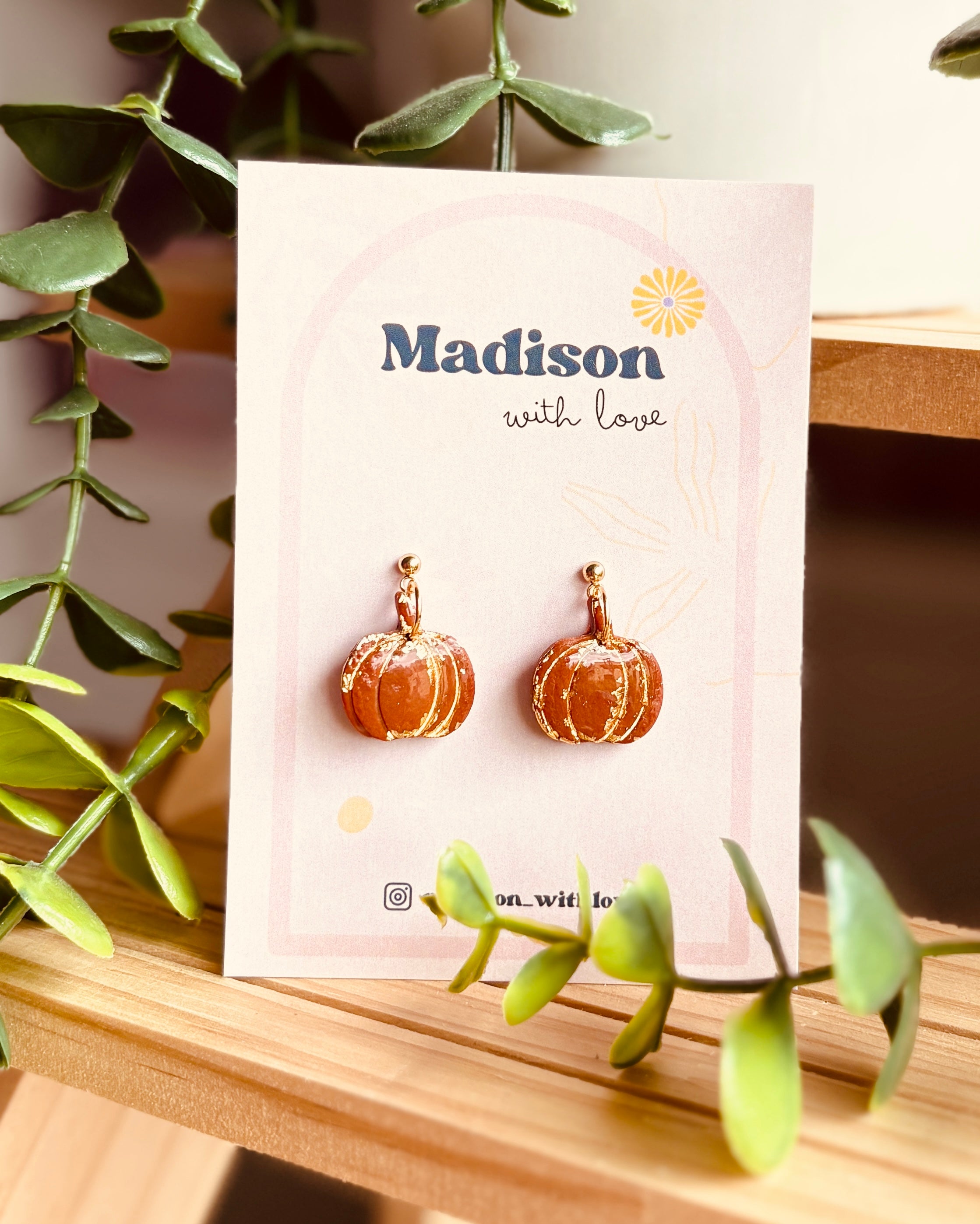 Kolczyki Chocolate Pumpkin