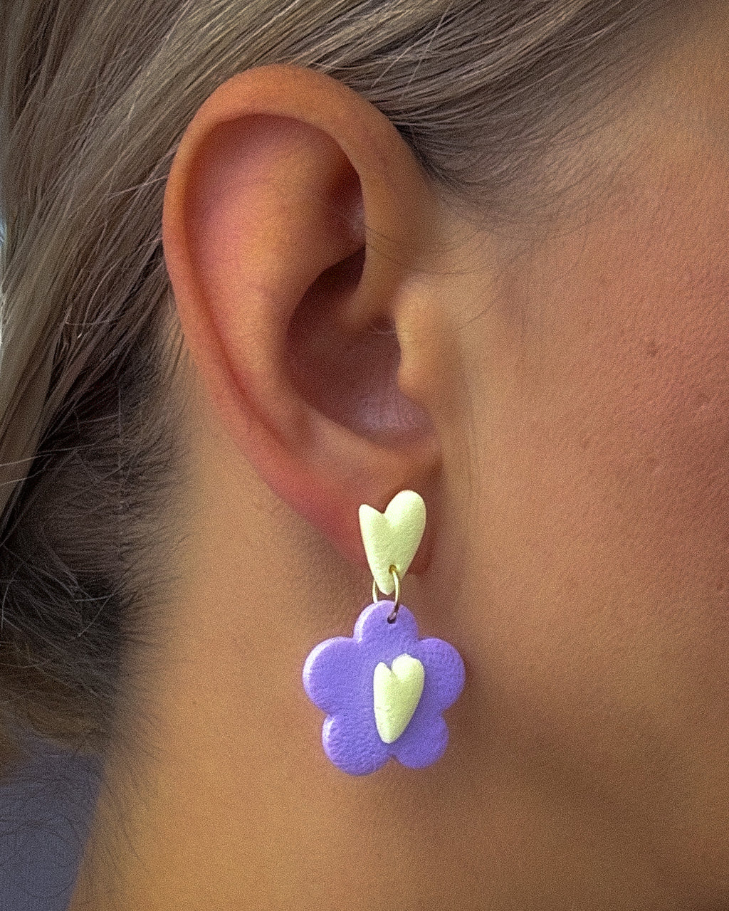 Kolczyki Pastels Violet