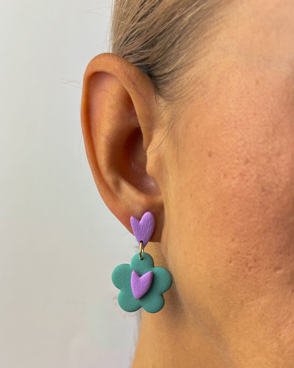 Kolczyki Pastels Emerald