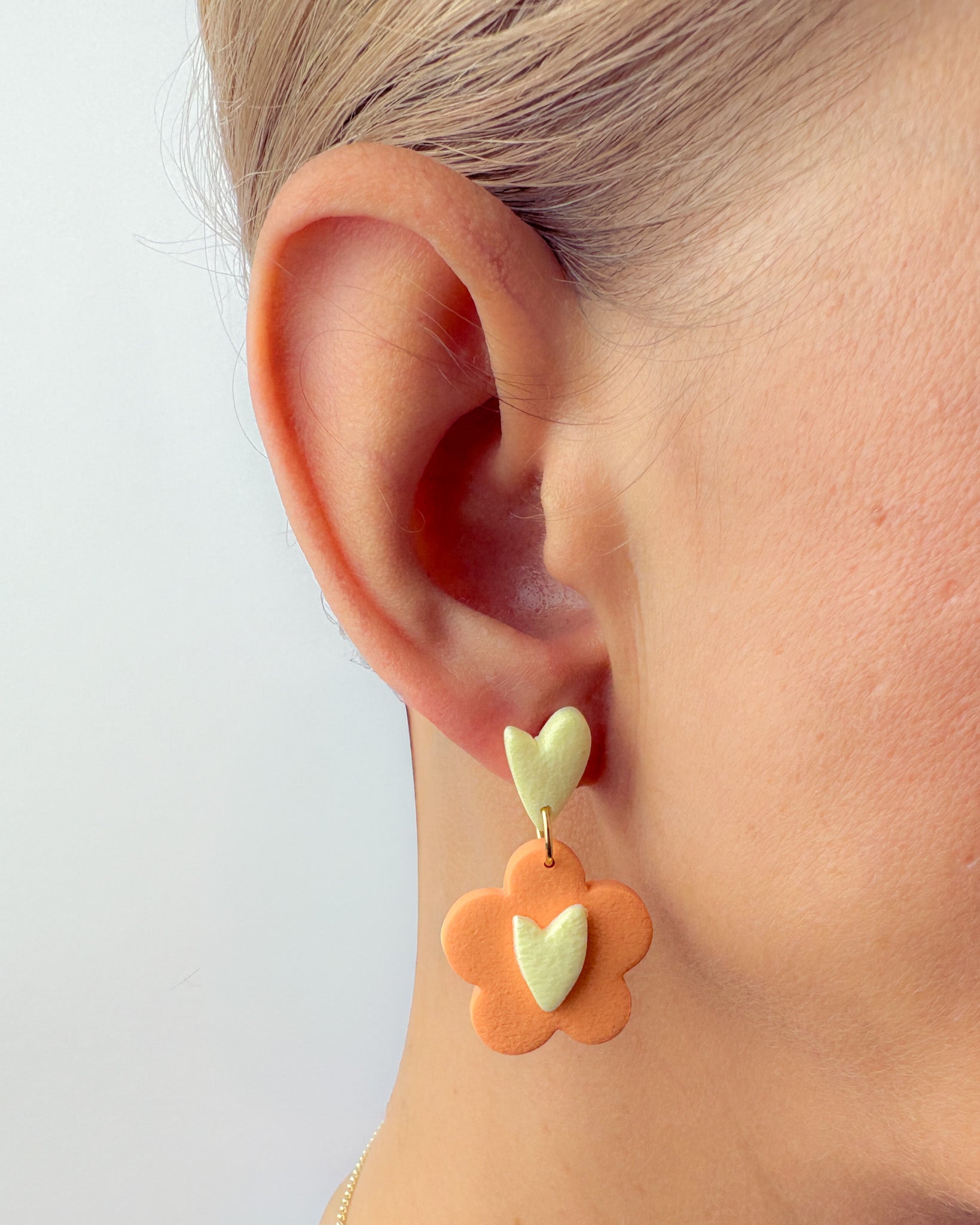 Kolczyki Pastels Orange