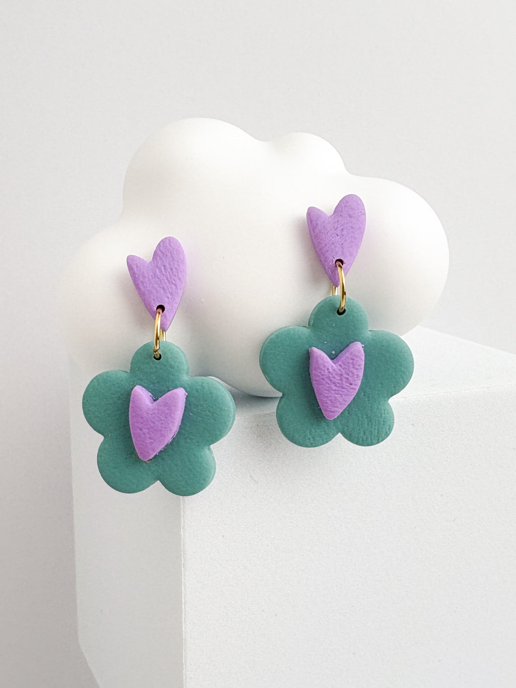 Kolczyki Pastels Emerald