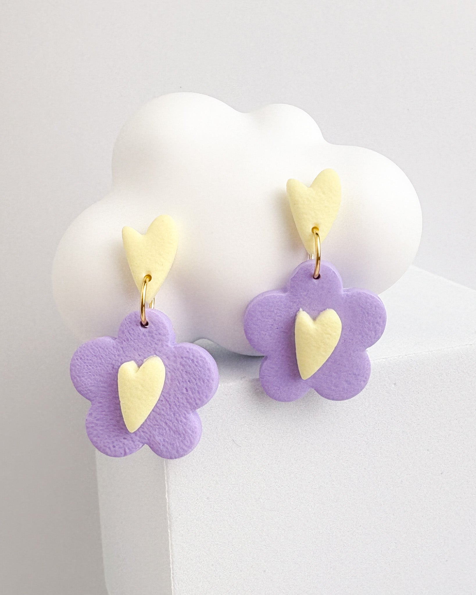 Kolczyki Pastels Violet