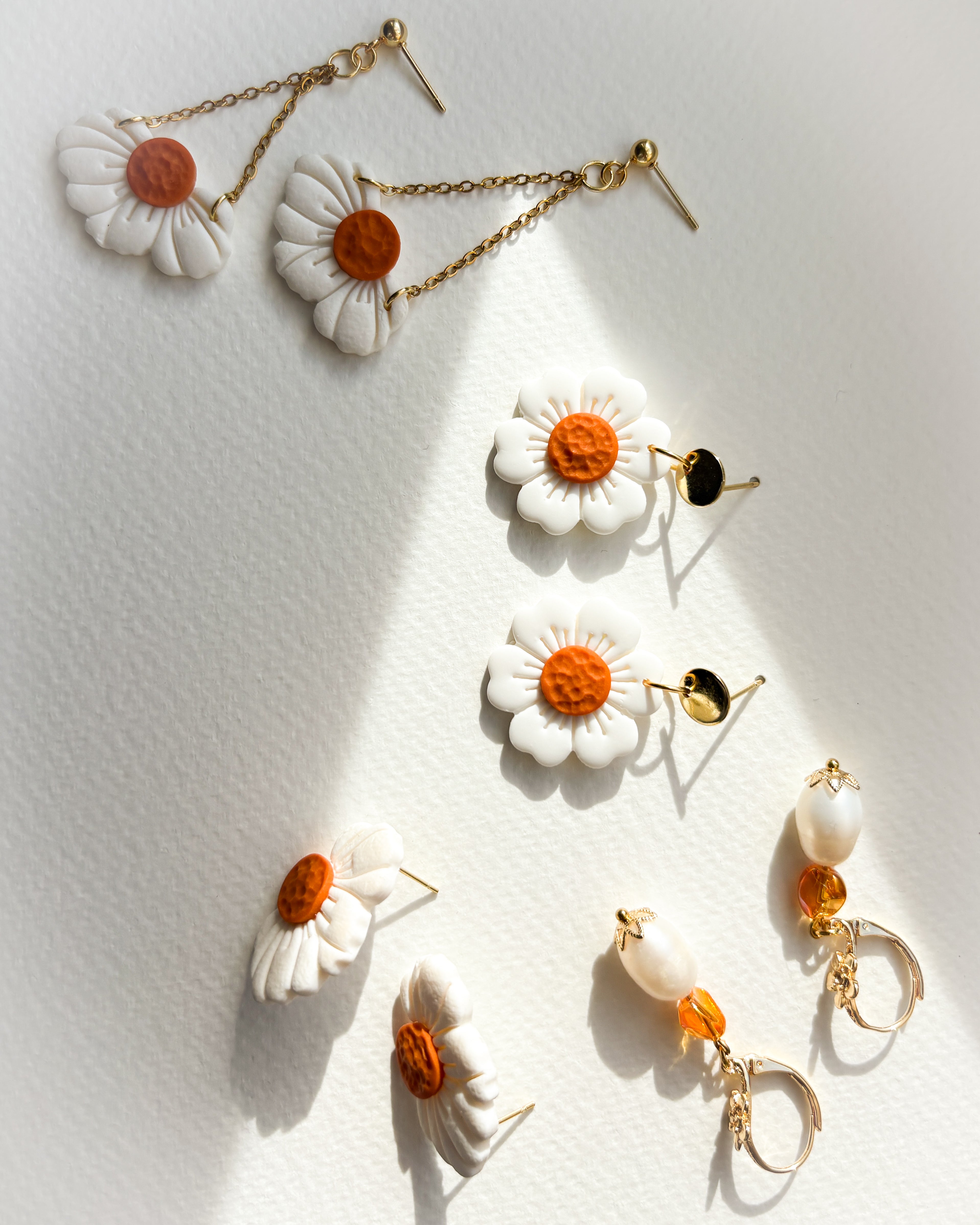 Kolczyki Daisy Charm