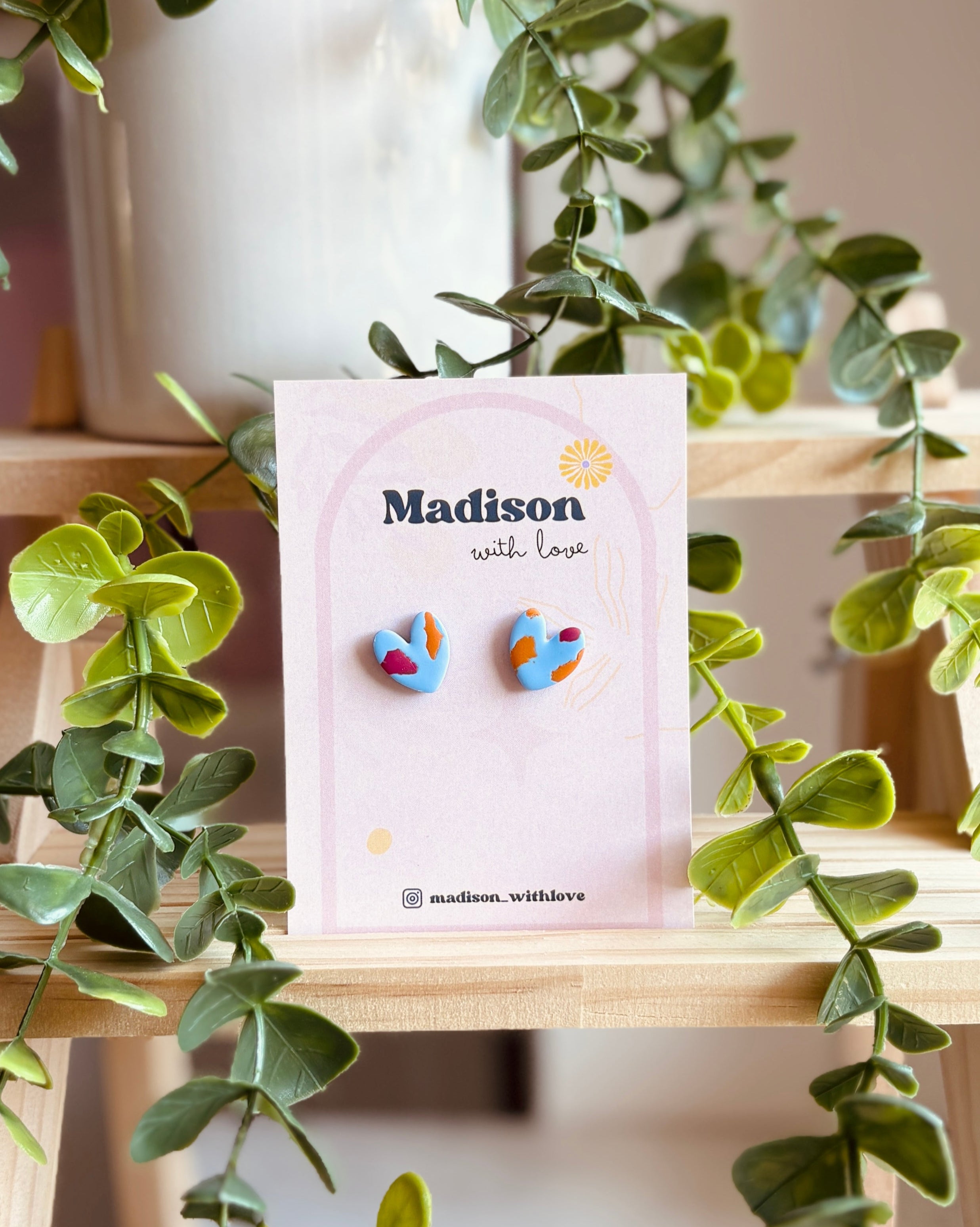 Kolczyki Confetti Hearts