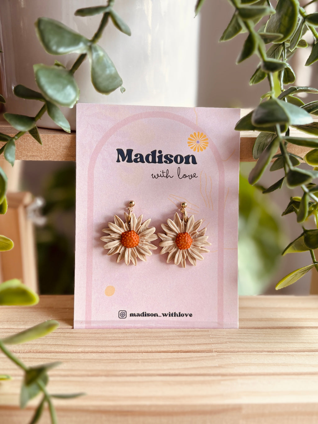 Kolczyki Sunset Daisy