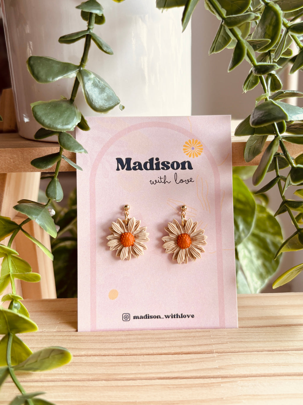 Kolczyki Sunset Daisy