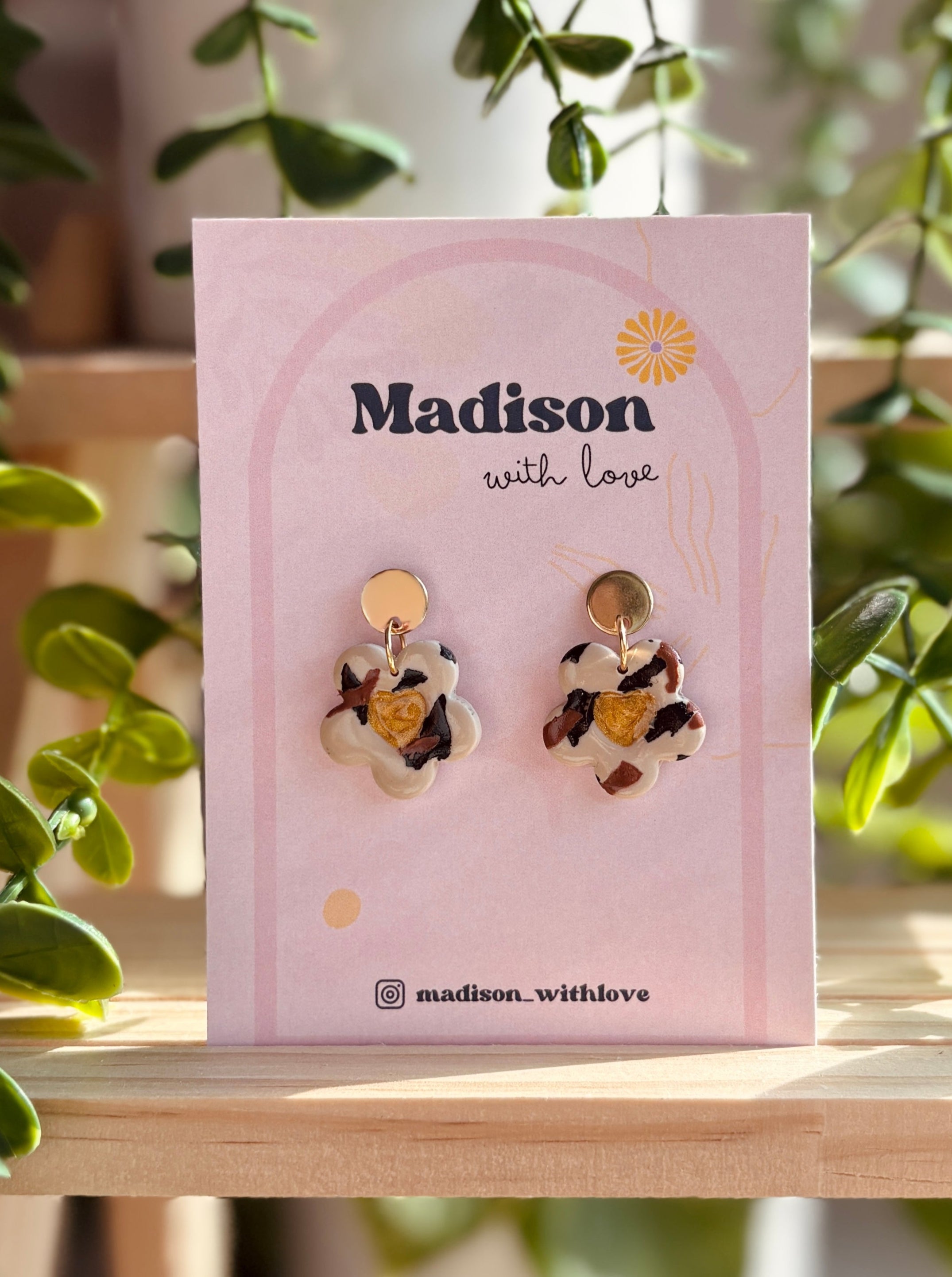 Kolczyki Wild Flower Gloss