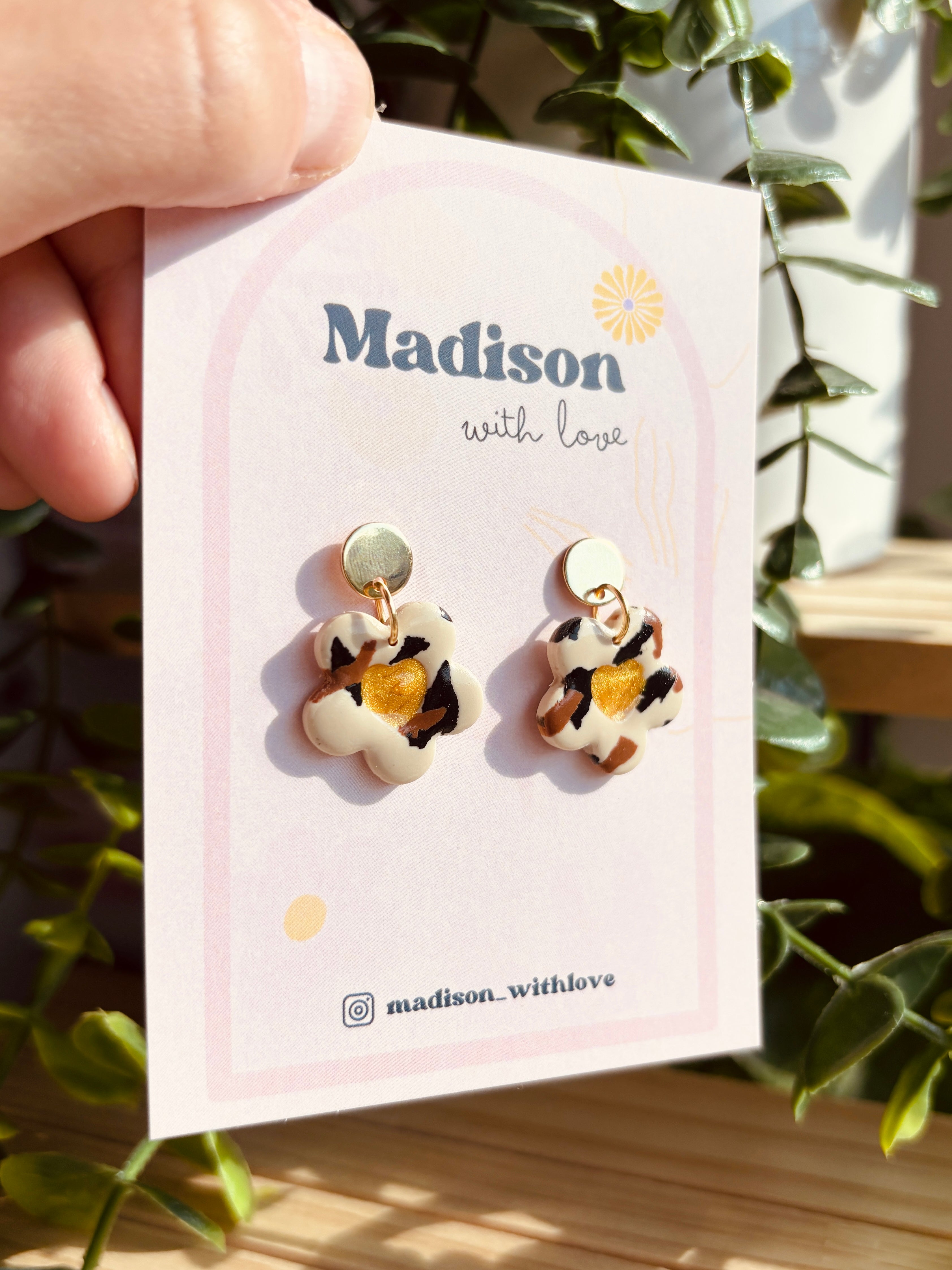 Kolczyki Wild Flower Gloss