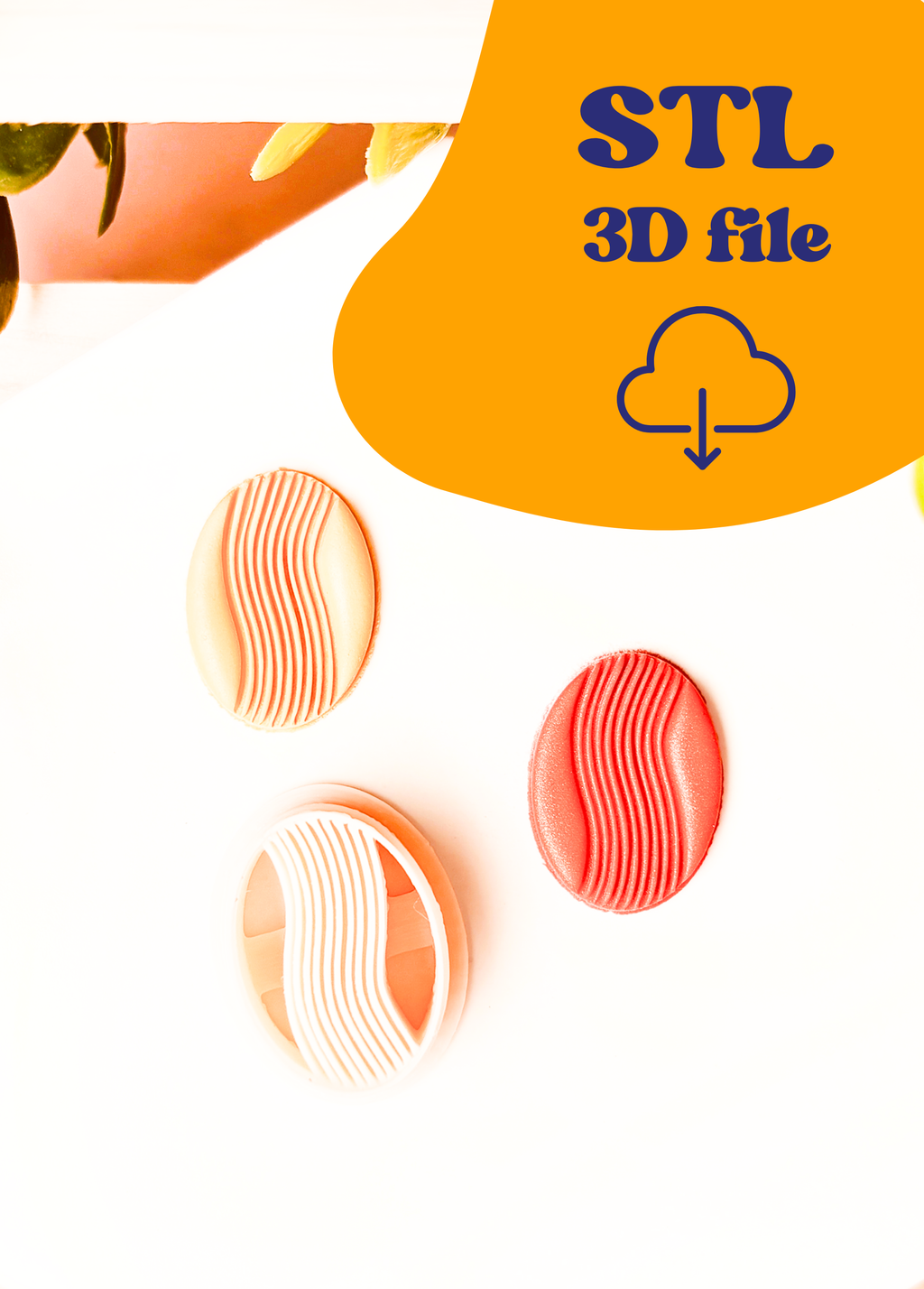 Plik STL - Clay Cutter – Elipsa z opływowym tłoczeniem