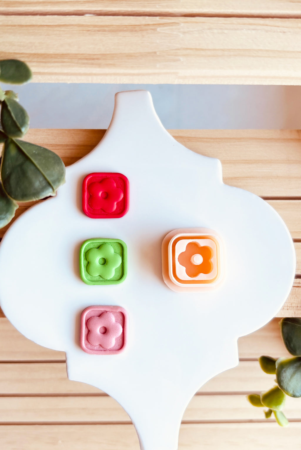 Clay Cutter Wykrawacz do gliny polimerowej Kwiat Pieczątka