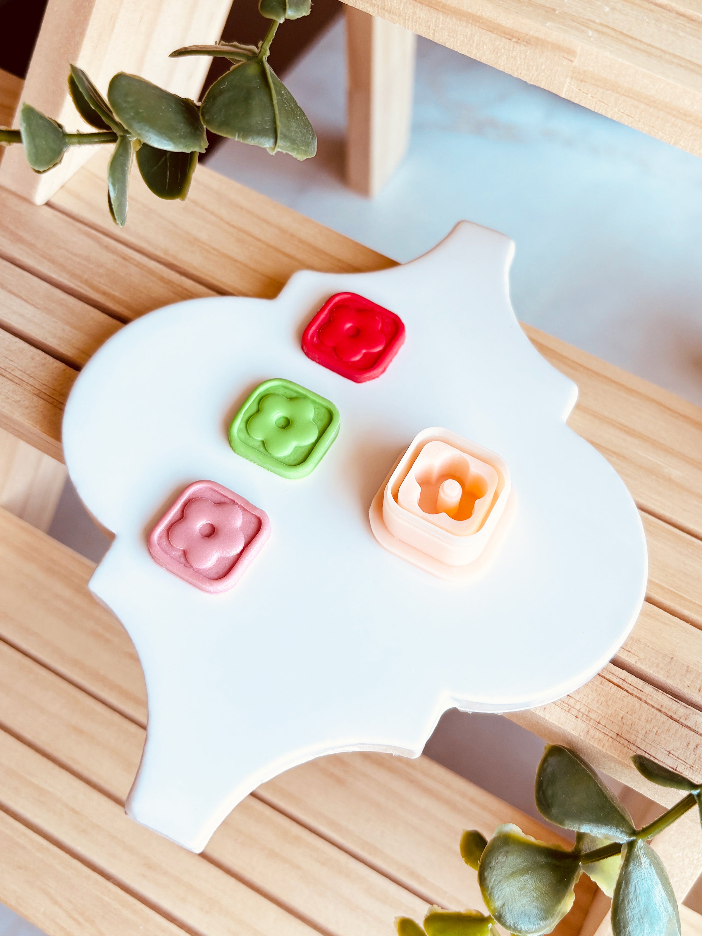 Clay Cutter Wykrawacz do gliny polimerowej Kwiat Pieczątka