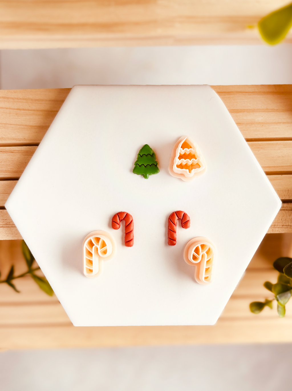 Pik STL - Cuttery Świąteczne Motywy: Choinka i Laseczki Cukrowe