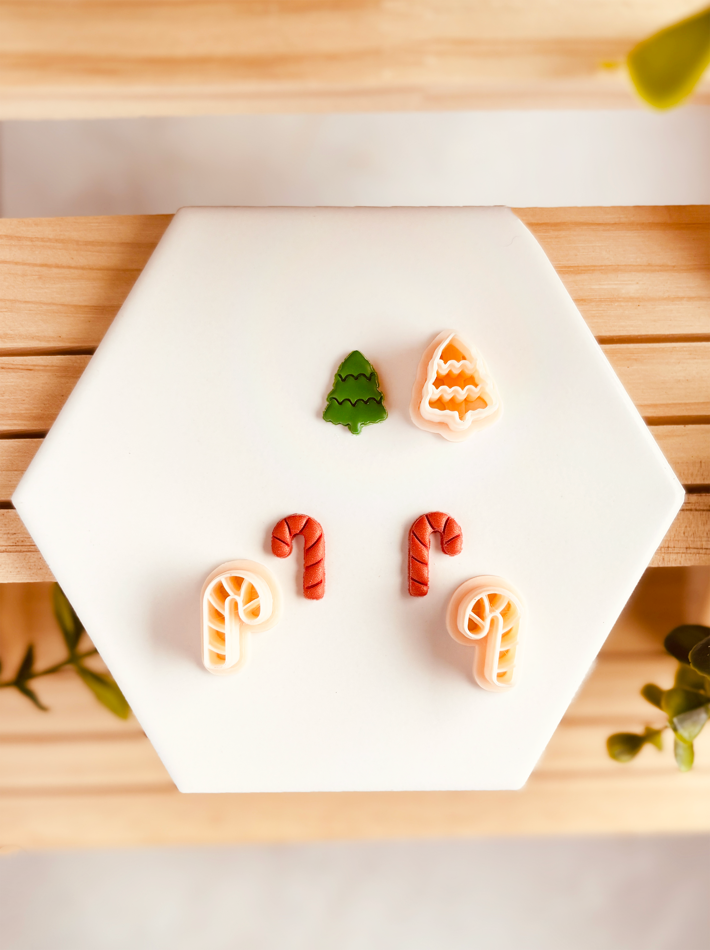 Pik STL - Cuttery Świąteczne Motywy: Choinka i Laseczki Cukrowe