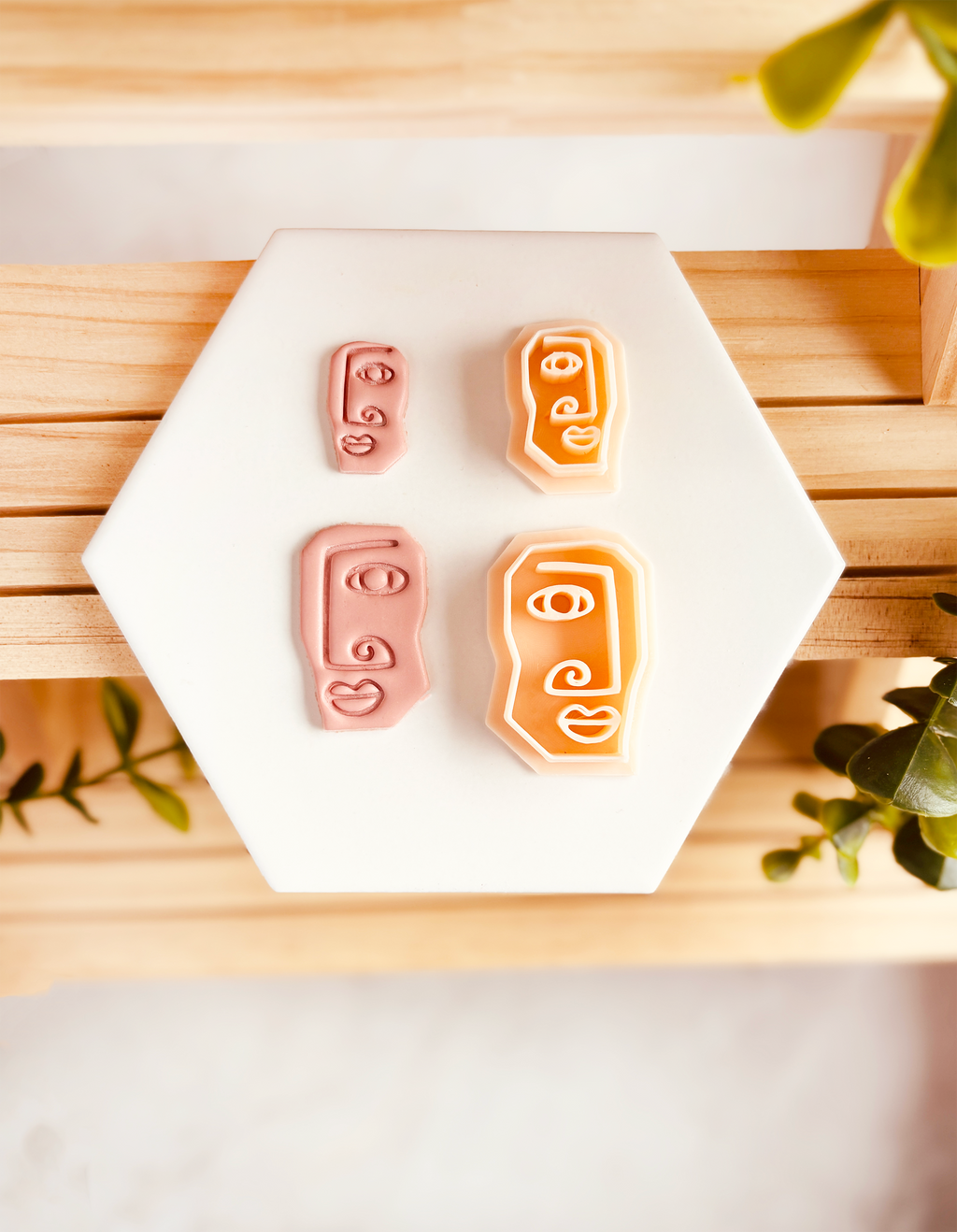 Wykrawacz do gliny - Picasso Faces: Geometryczne Twarze