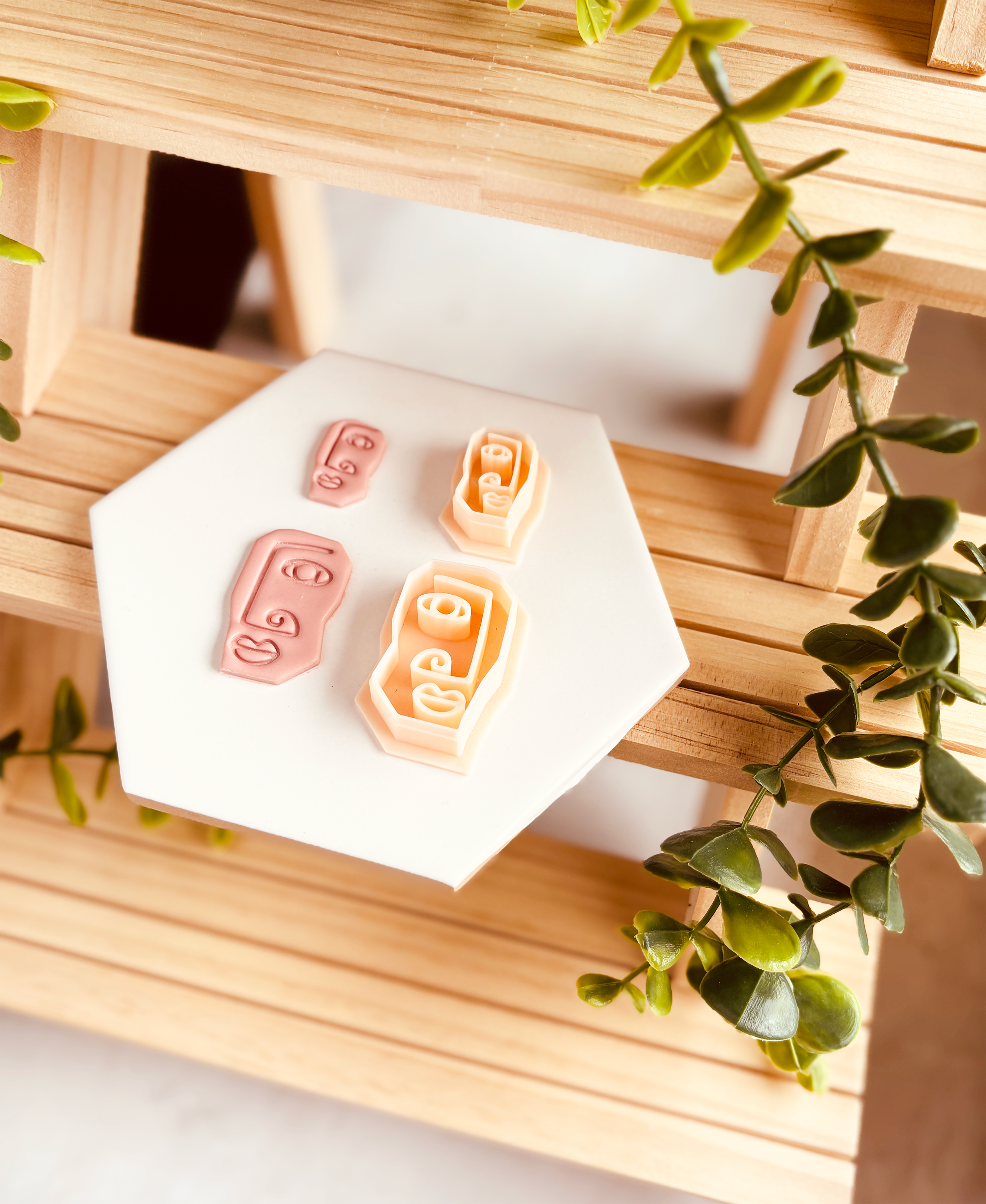 Plik STL - Wykrawacz do gliny - Picasso Faces: Geometryczne Twarze