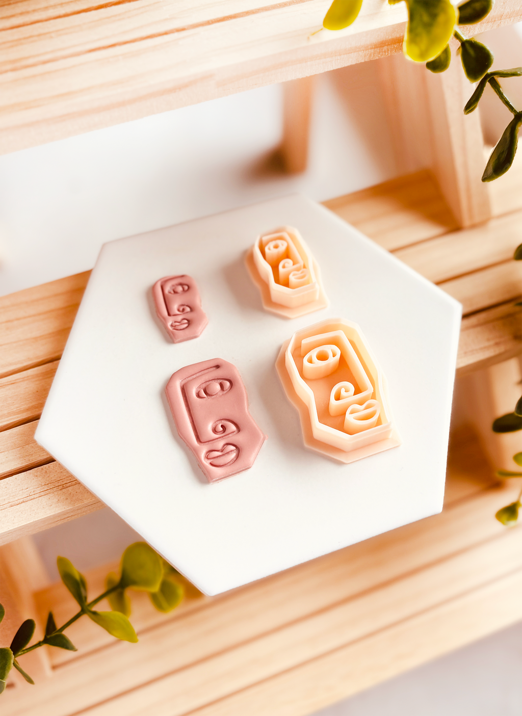 Plik STL - Wykrawacz do gliny - Picasso Faces: Geometryczne Twarze