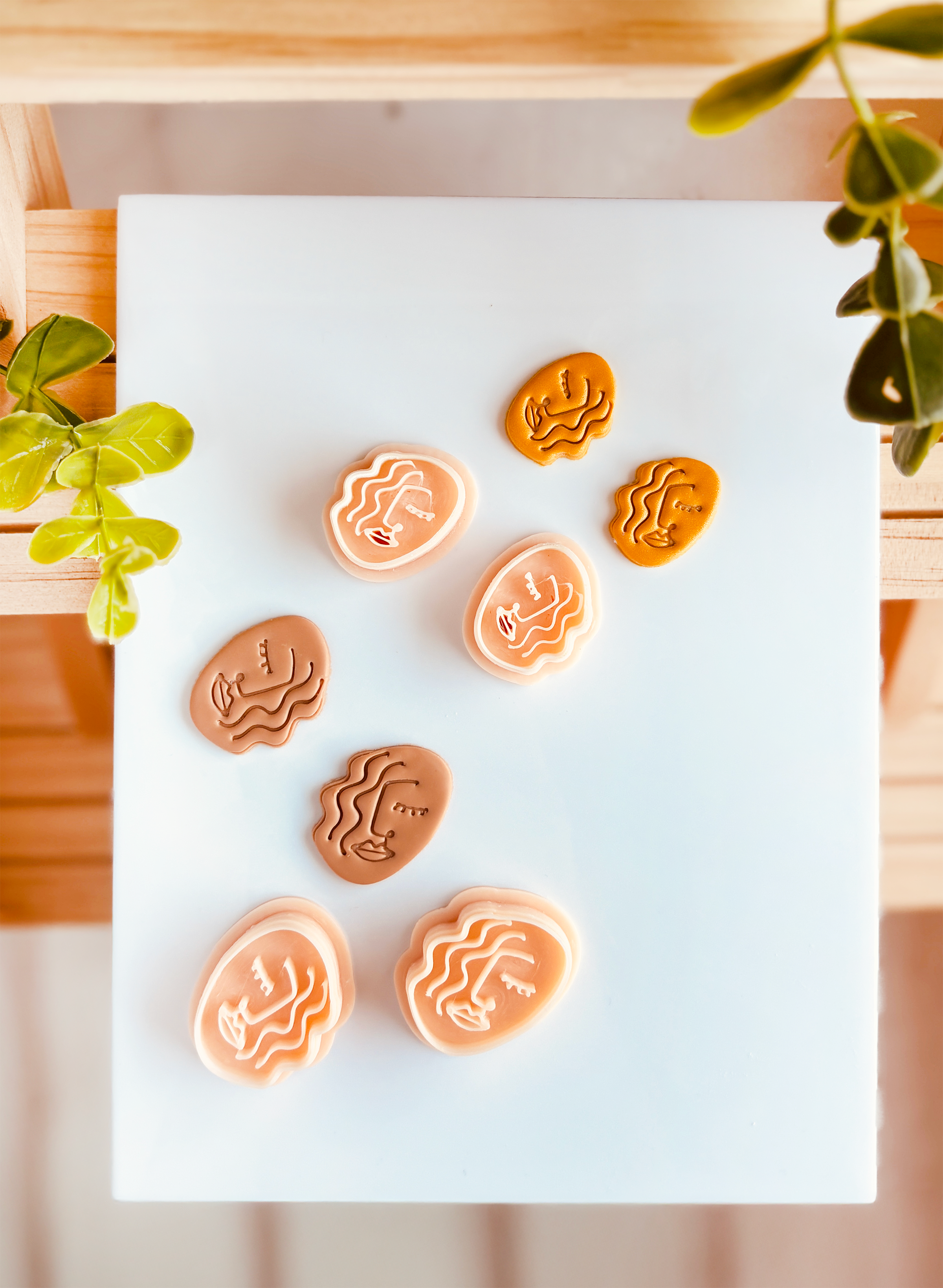 Plik STL - Wykrawacz do gliny - Picasso Faces: Owalne Twarze