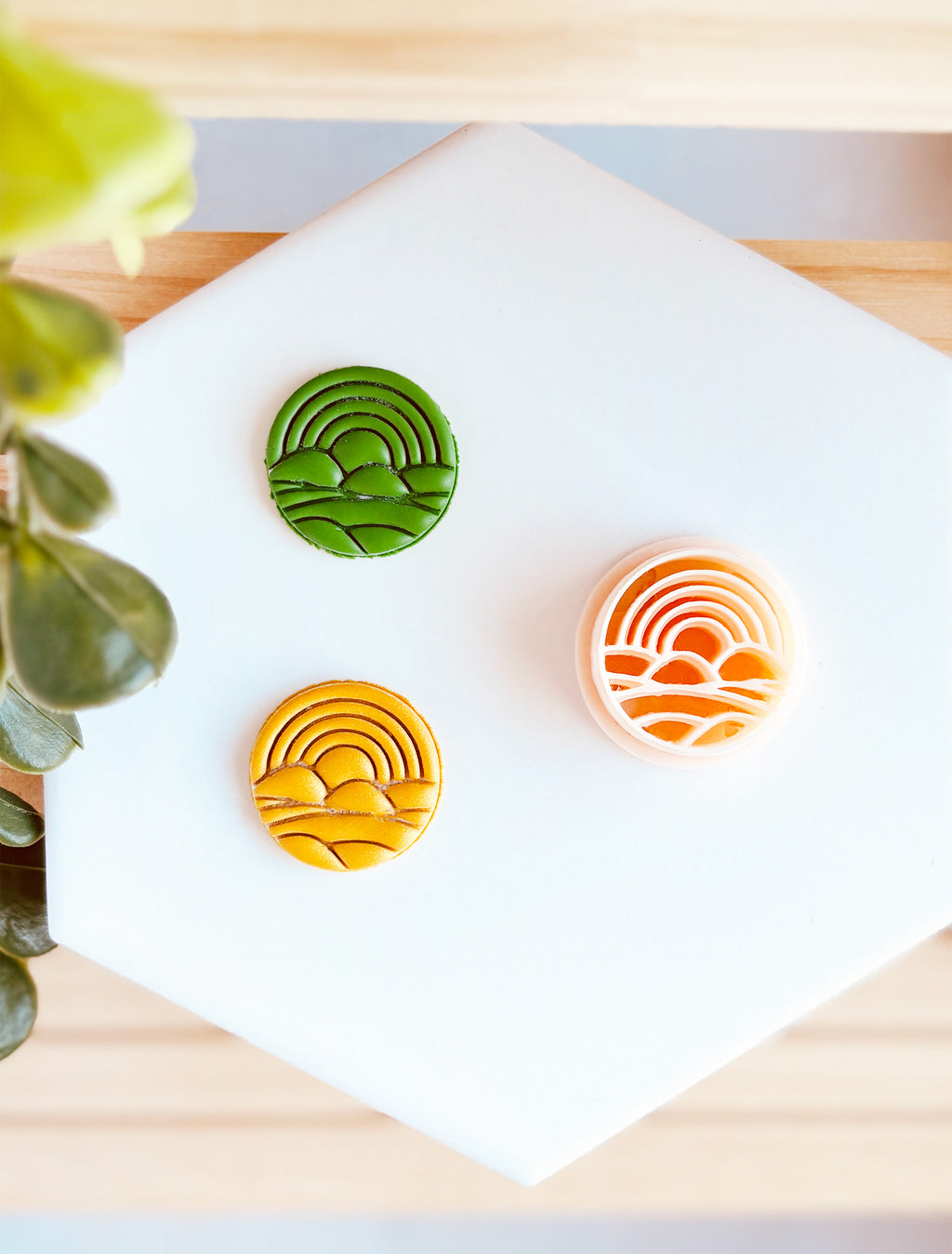 Clay Cutter do gliny polimerowej w formie Krajobrazu w Kole