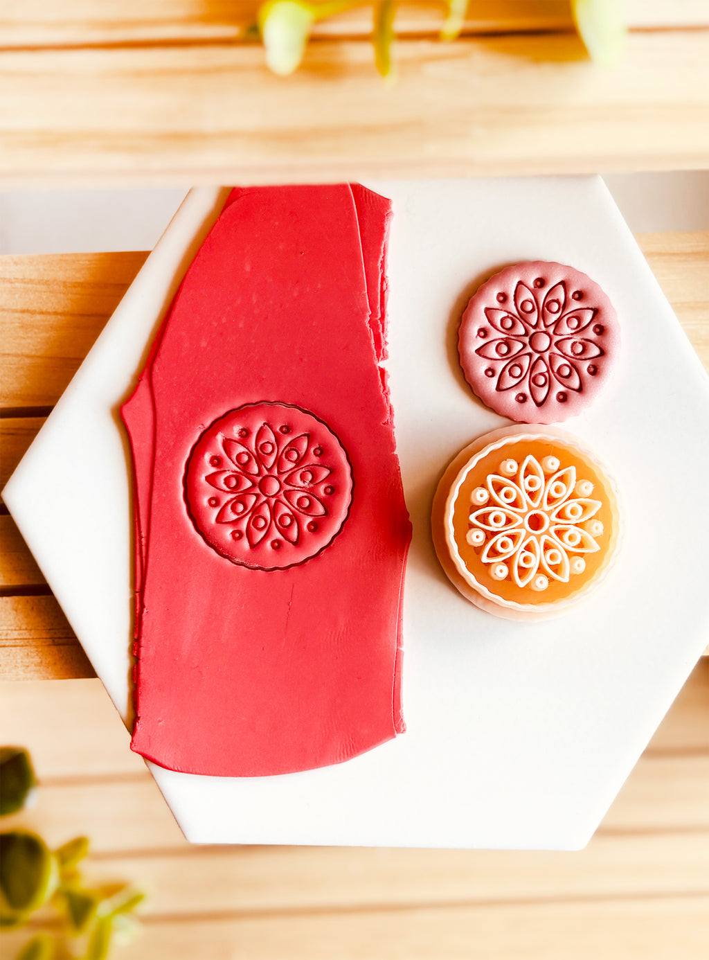 Foremka do gliny -  Wzór Boho w Kole