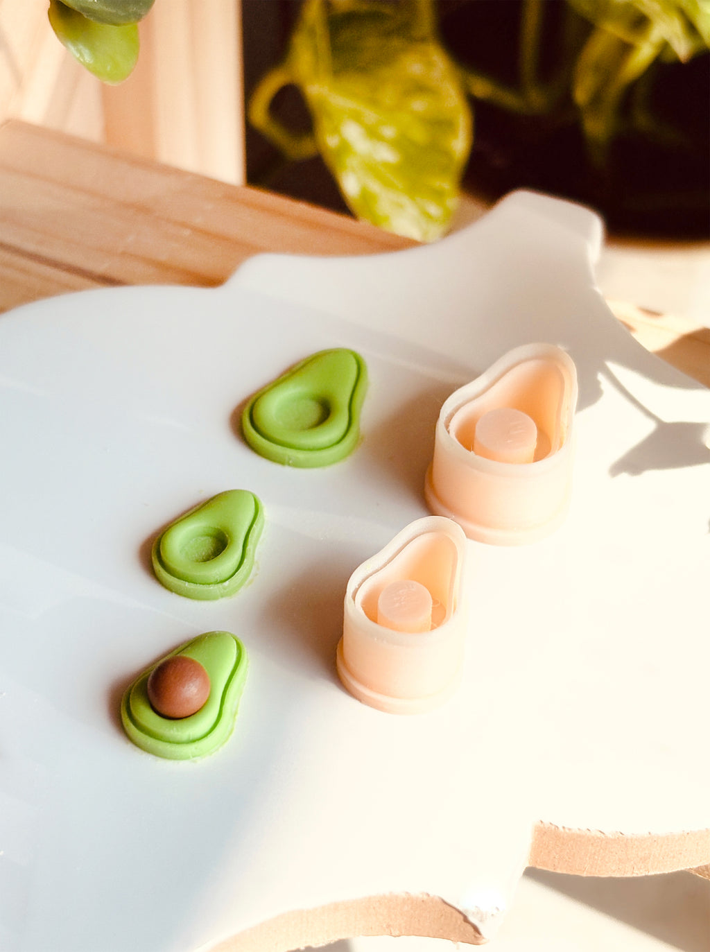 Clay Cutter Wykrawacz do gliny polimerowej Awokado