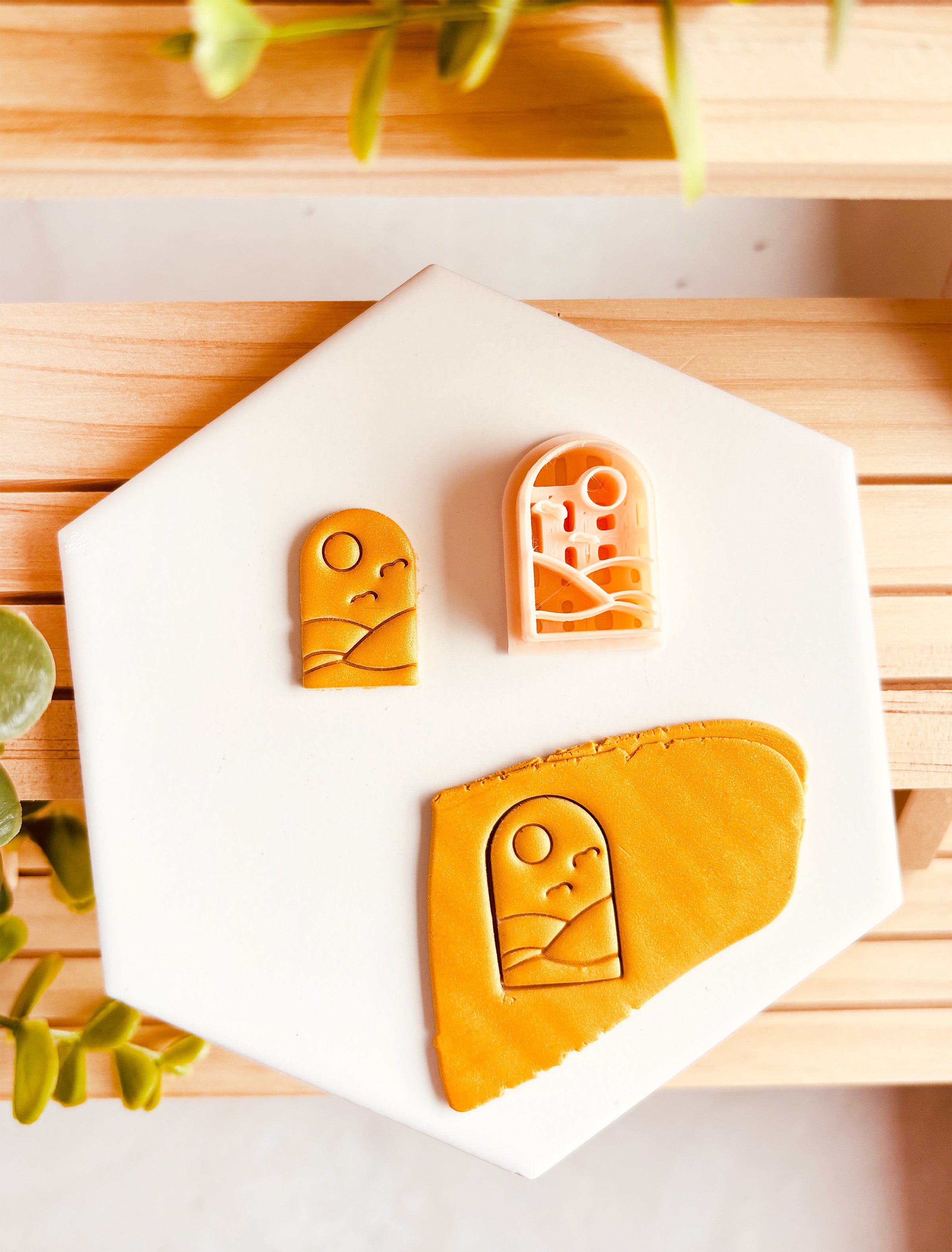 Clay Cutter do gliny polimerowej - Łuk z Krajobrazem