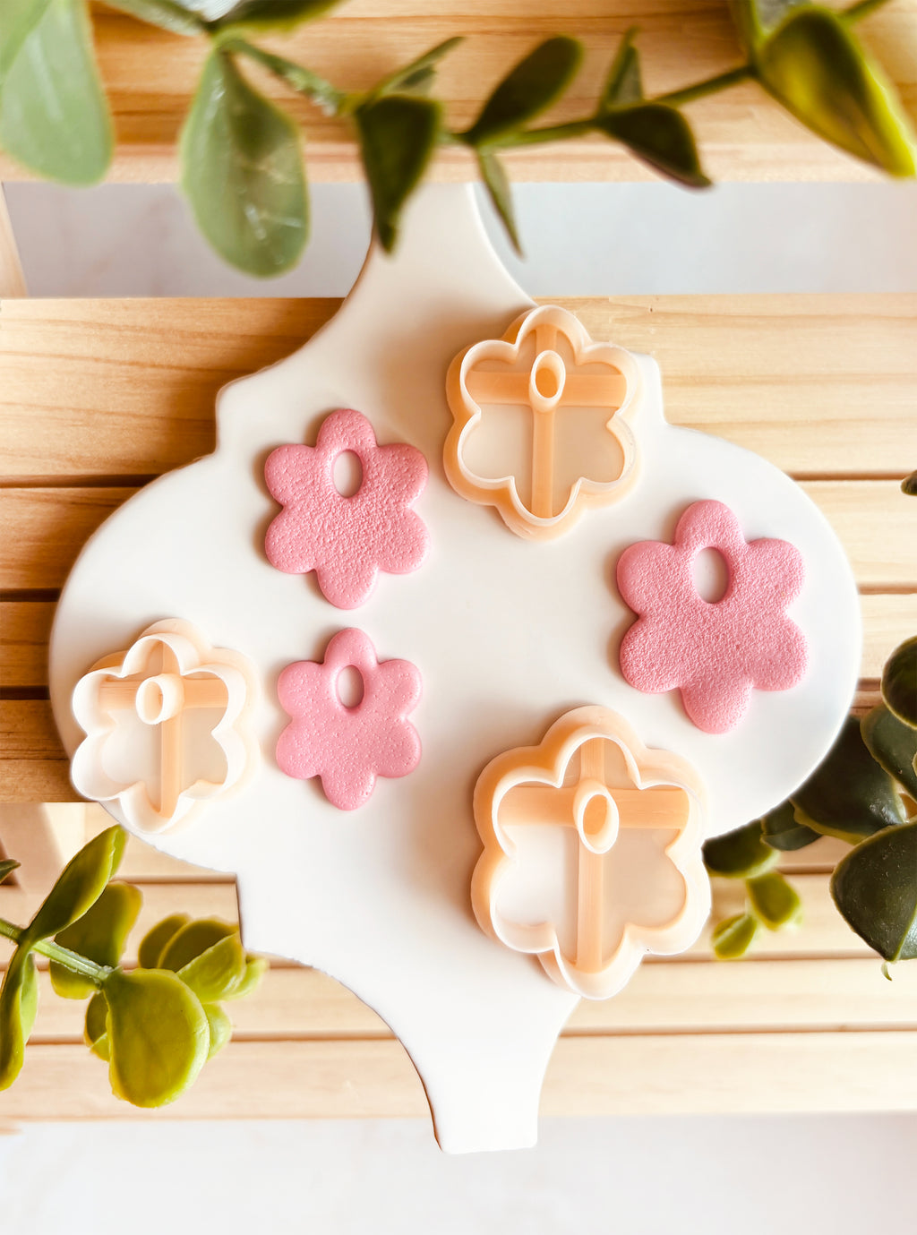 Clay Cutter Wykrawacz do gliny polimerowej Podłużny Kwiat