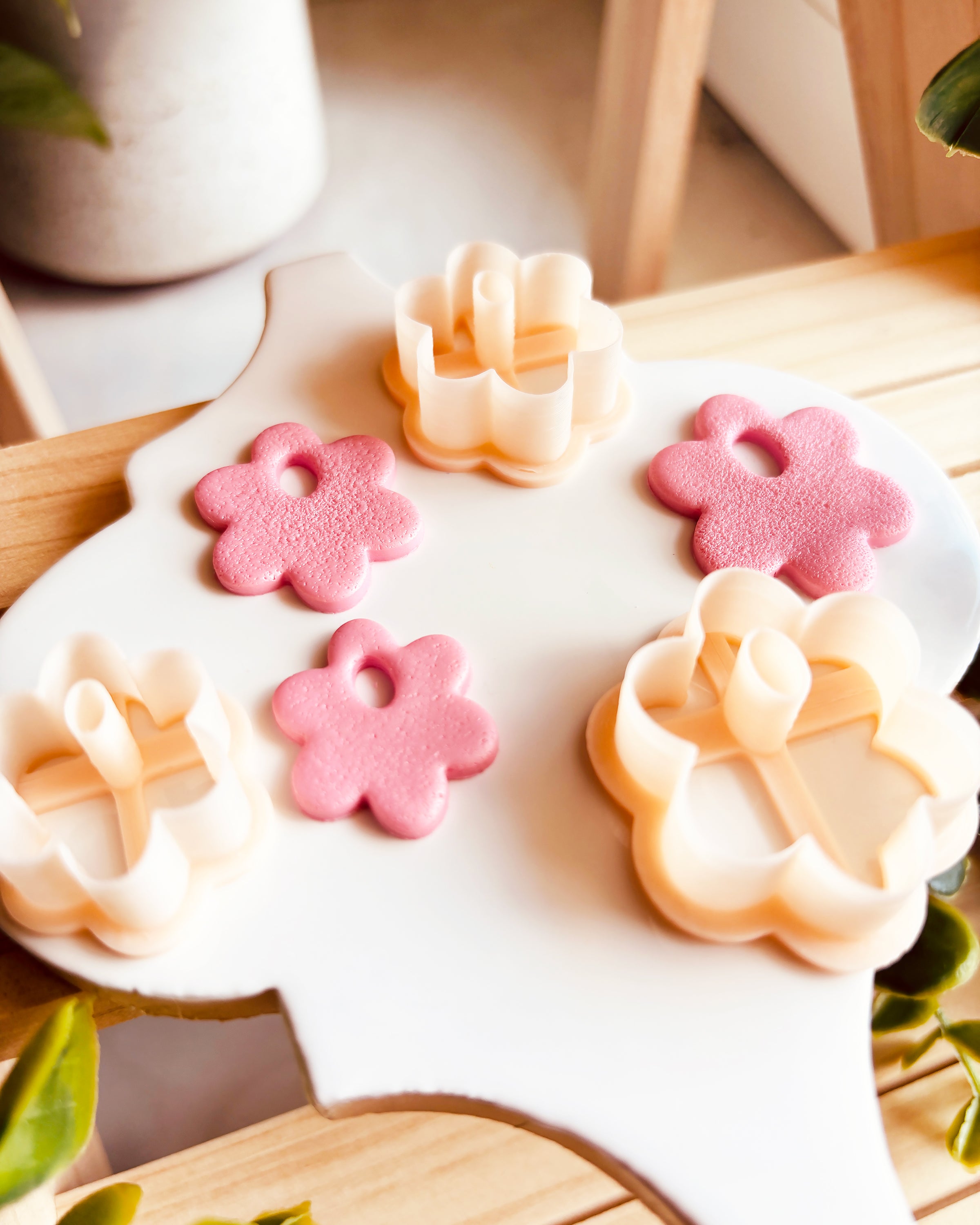 Clay Cutter Wykrawacz do gliny polimerowej Podłużny Kwiat