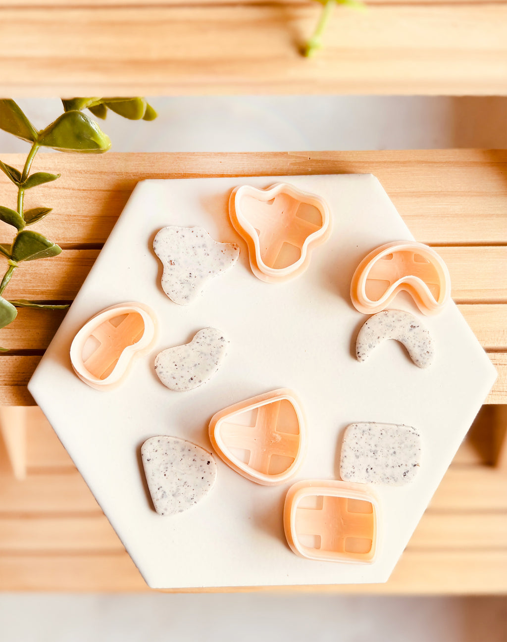 Zestaw 5 cutterów – Opływowe, nieregularne kształty