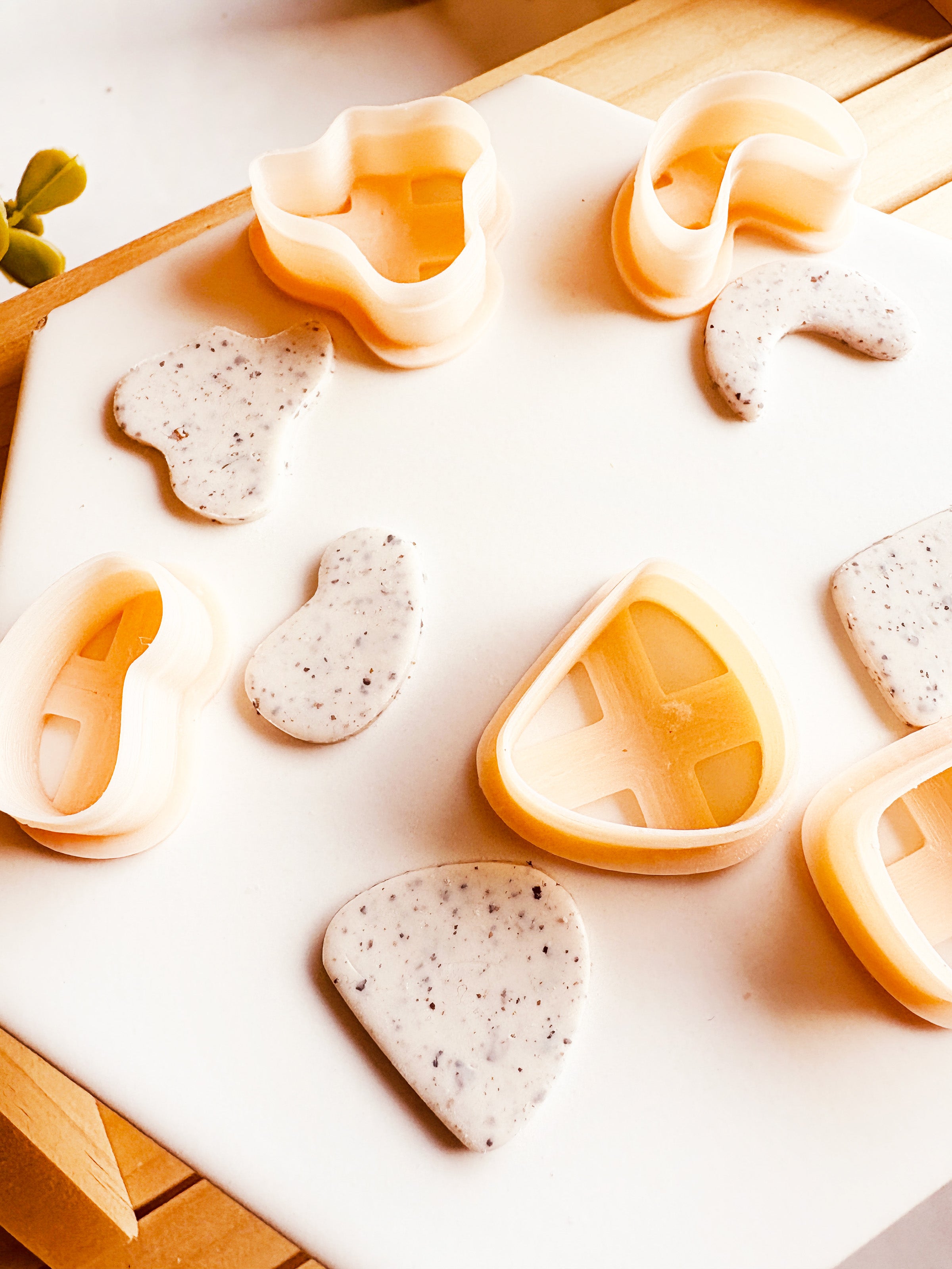 Zestaw 5 cutterów – Opływowe, nieregularne kształty