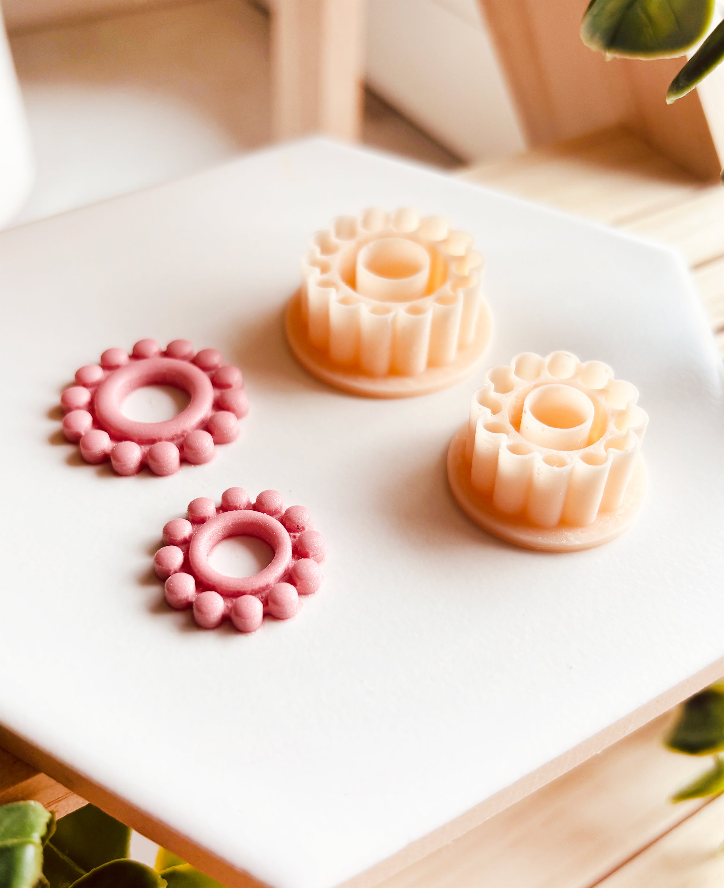 Clay Cutter Wykrawacz do gliny polimerowej Okrągłe Boho