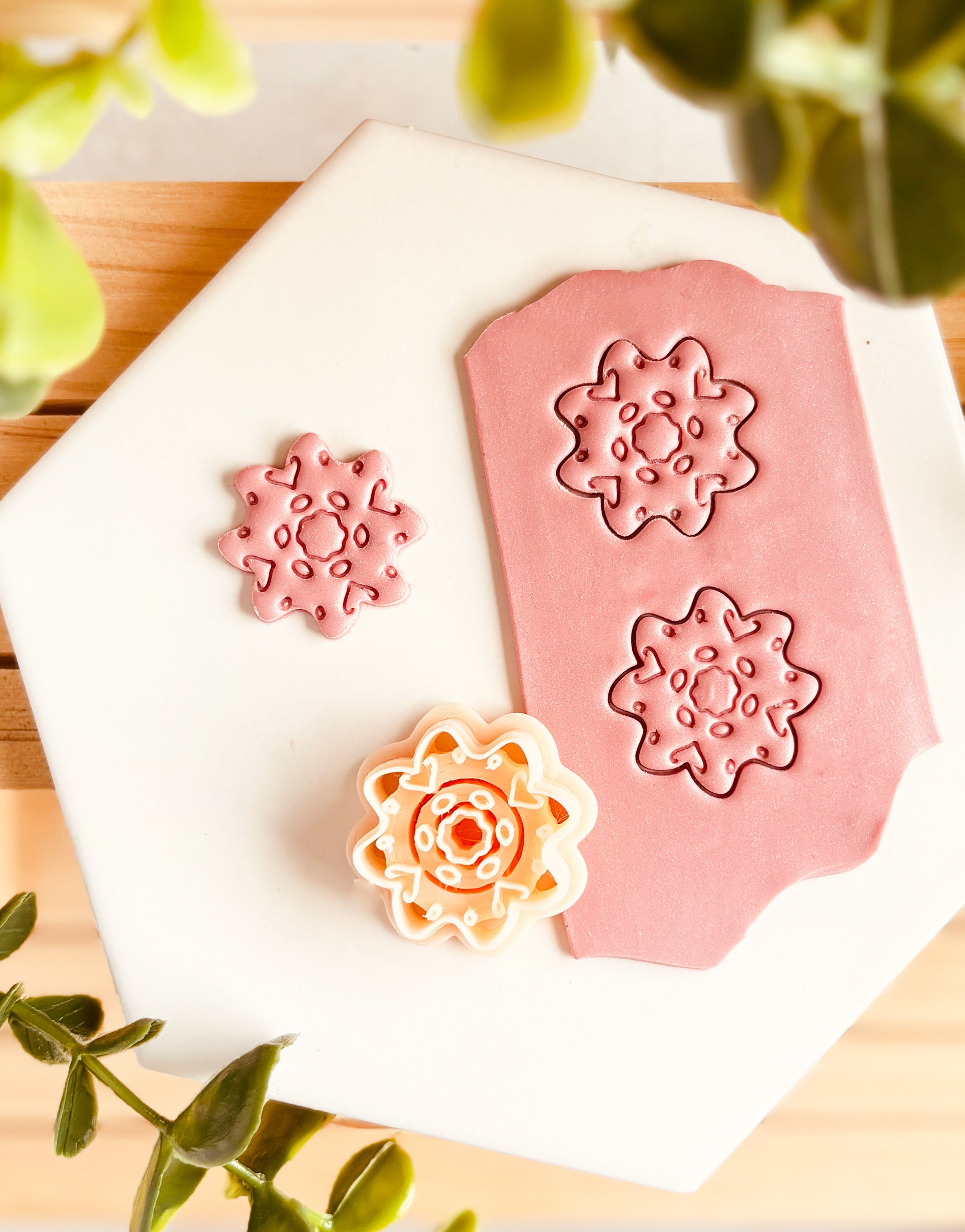 Clay Cutter - Organiczny Kształt ze wzorem symetrycznym