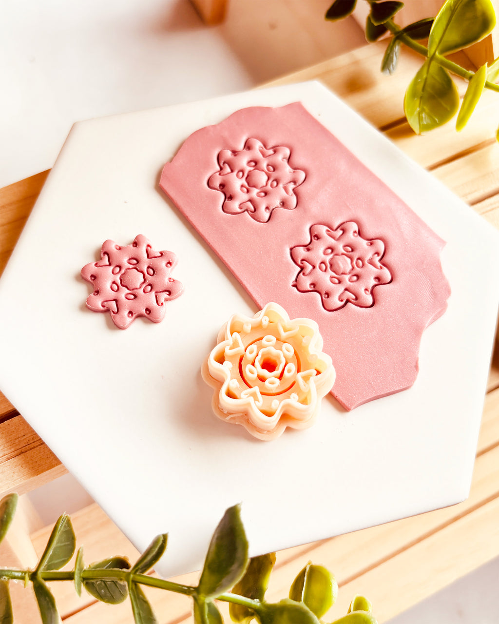 Clay Cutter - Organiczny Kształt ze wzorem symetrycznym