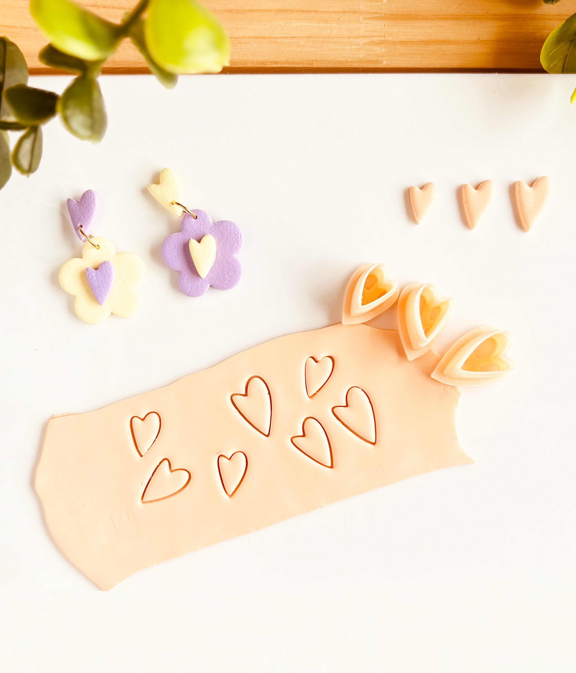 Clay Cutter Wykrawacz Serce w 3 rozmiarach