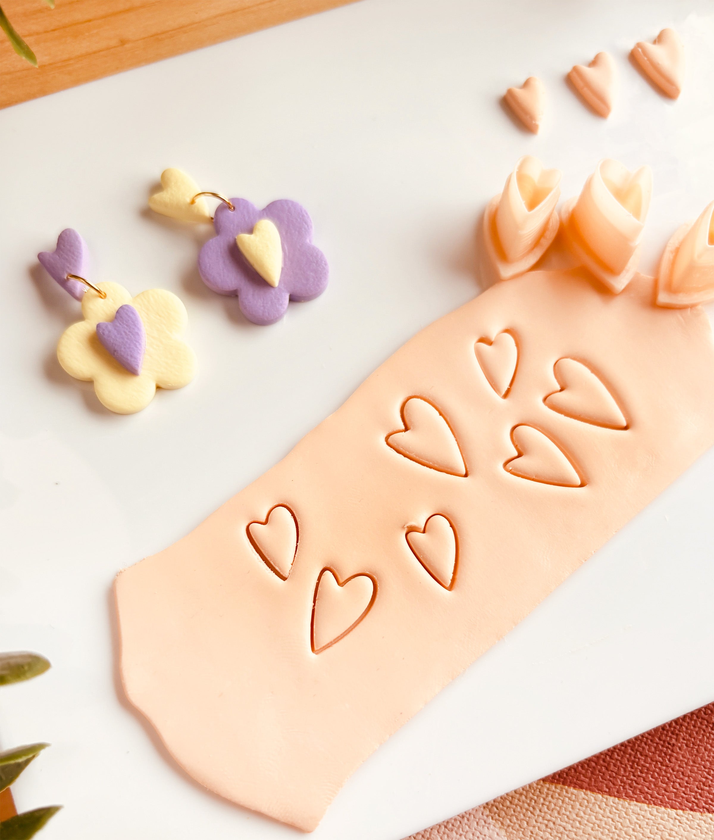 Clay Cutter Wykrawacz Serce w 3 rozmiarach