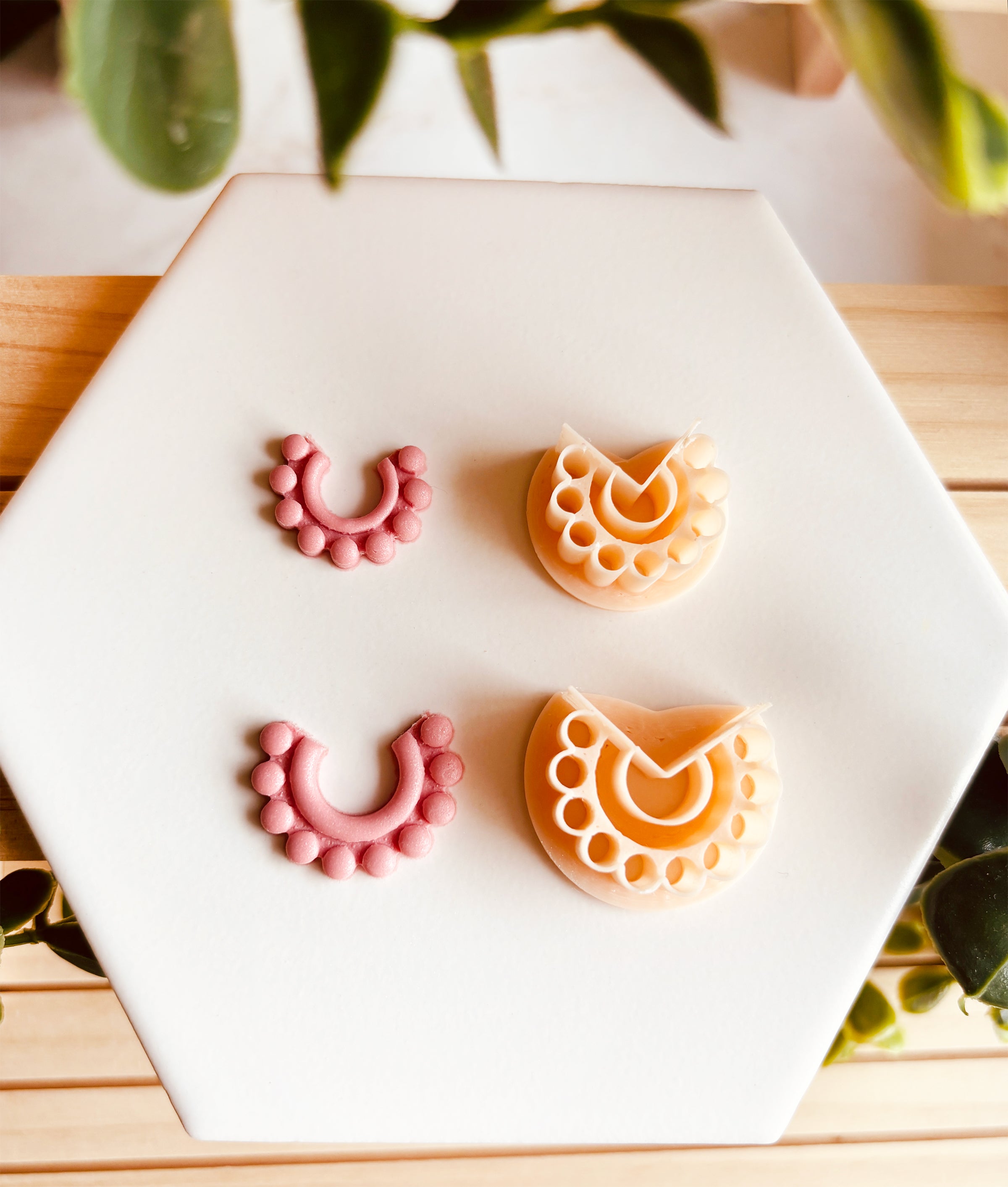 6x Clay Cutters Wykrawacz do gliny polimerowej Zestaw 6x Boho