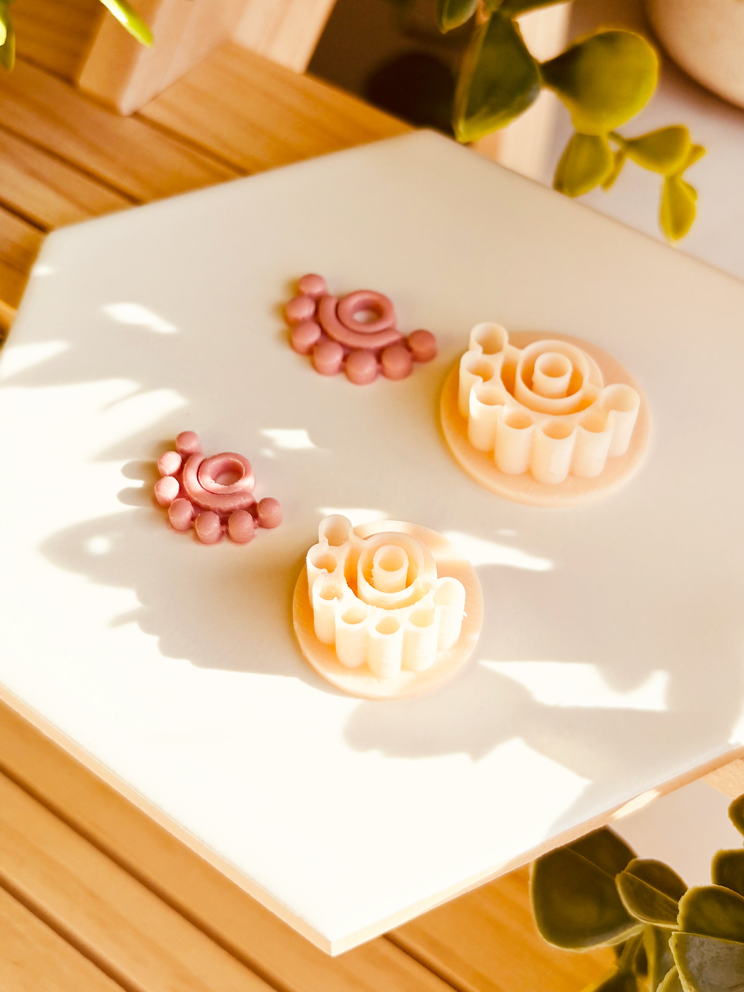 Clay Cutter Wykrawacz do gliny polimerowej Boho Półkole