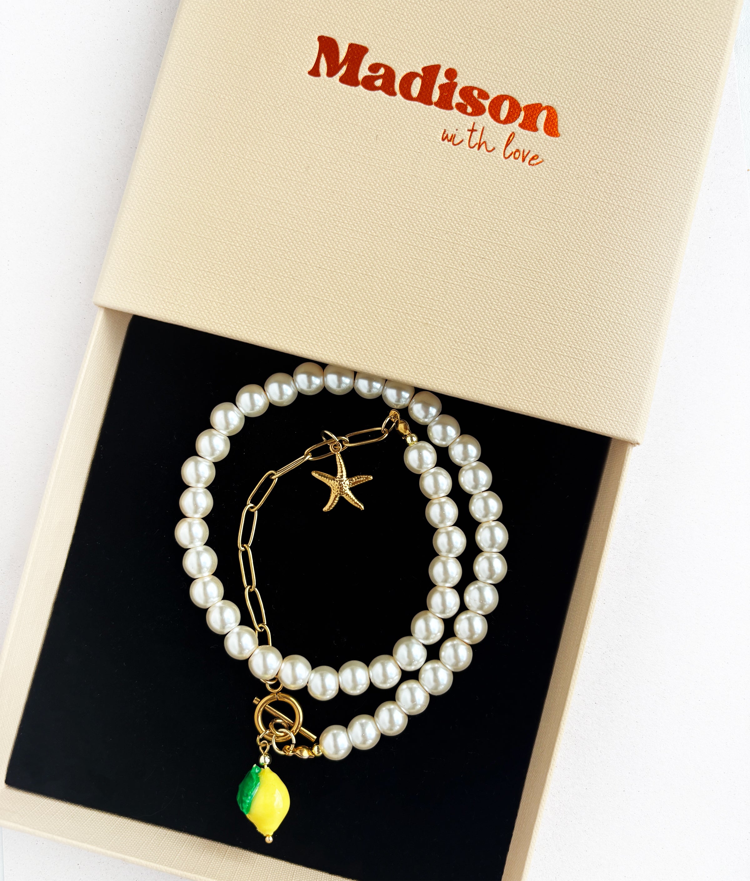 Naszyjnik Lemon Pearl