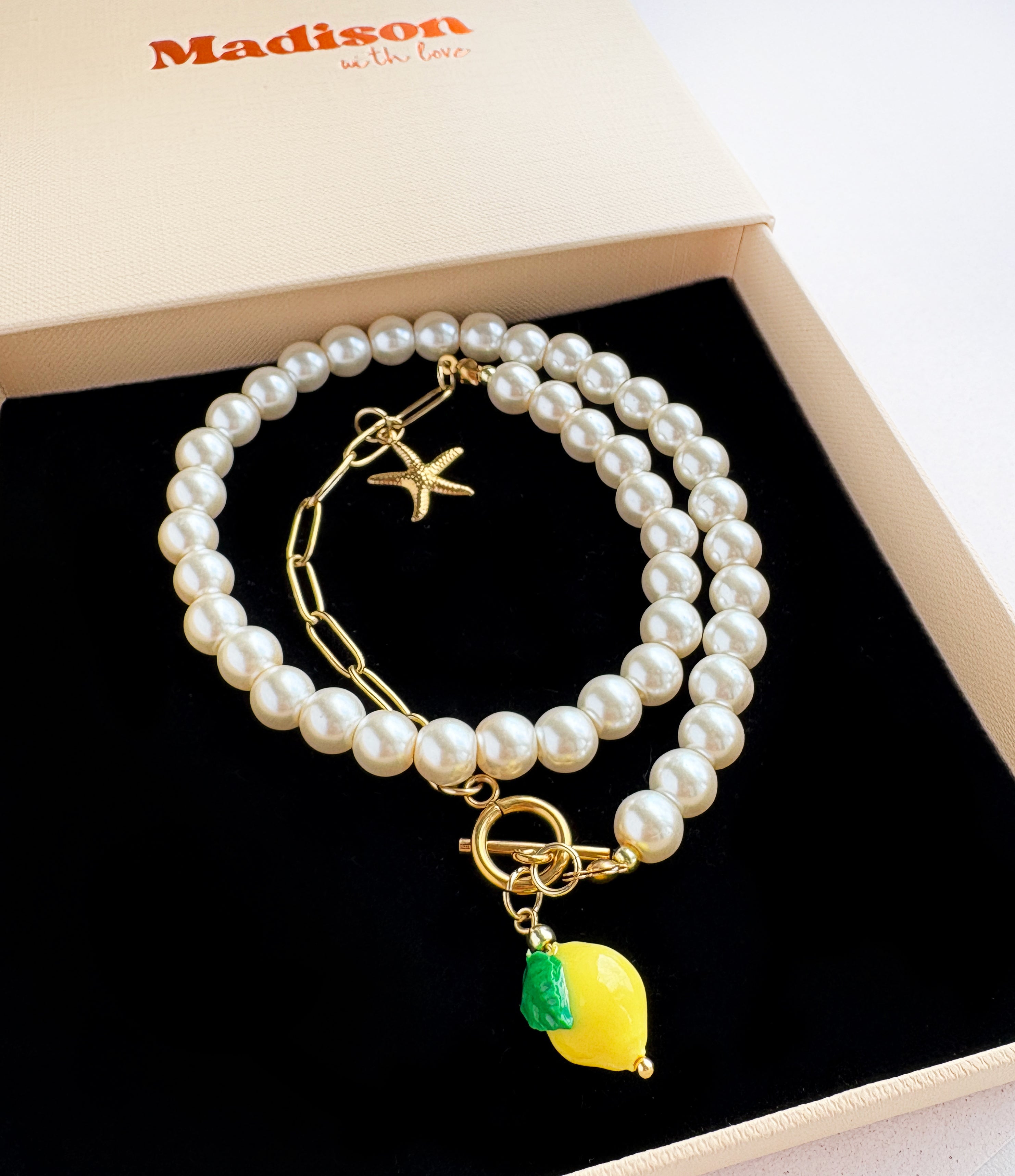 Naszyjnik Lemon Pearl