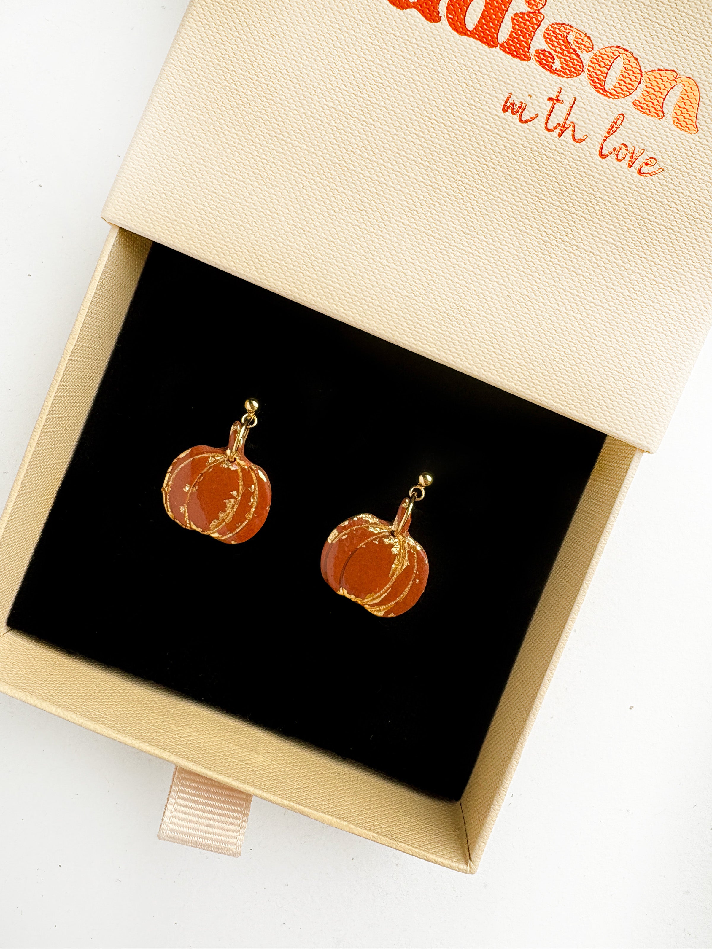 Kolczyki Chocolate Pumpkin
