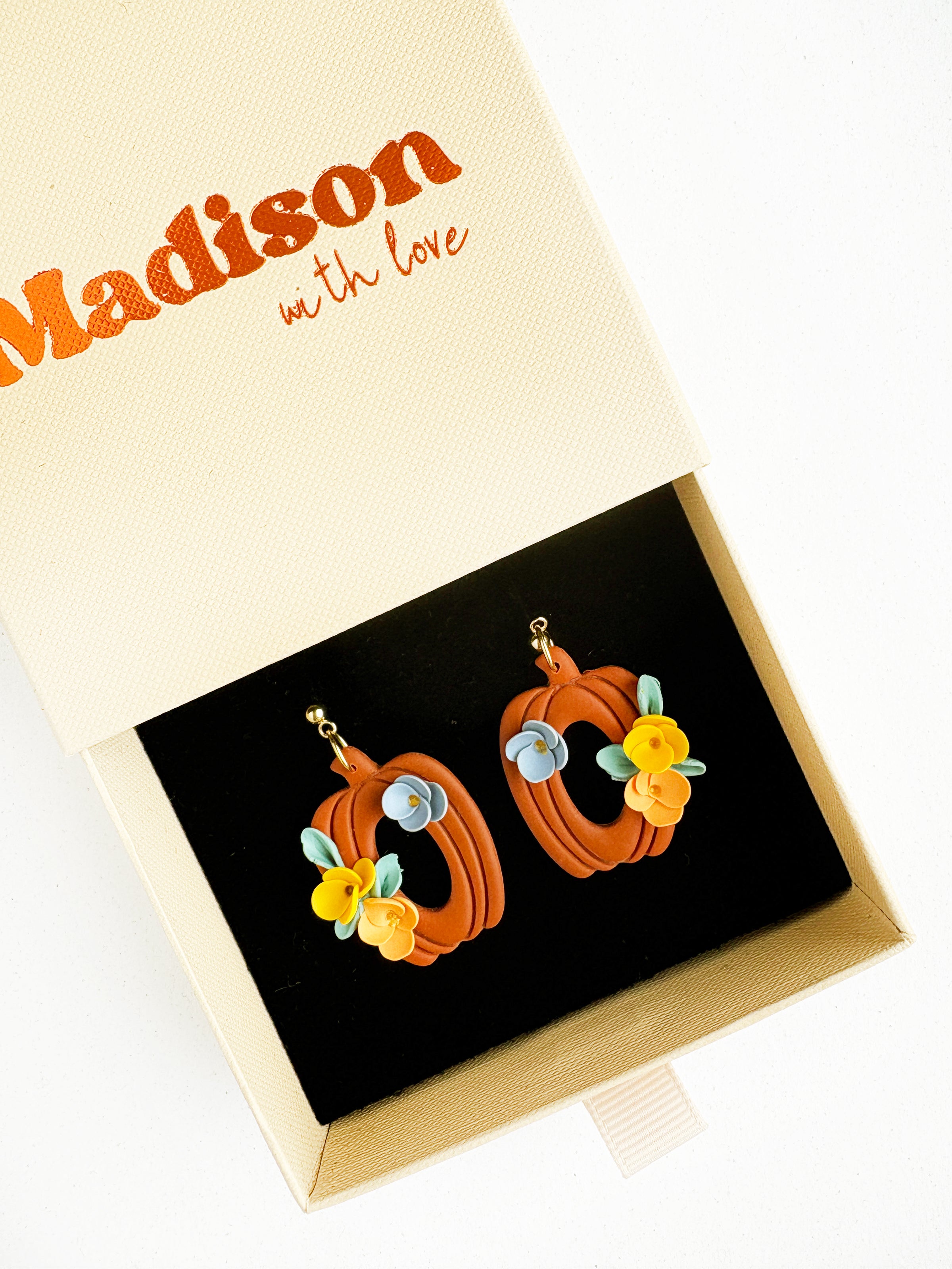 Kolczyki Blossom Pumpkin