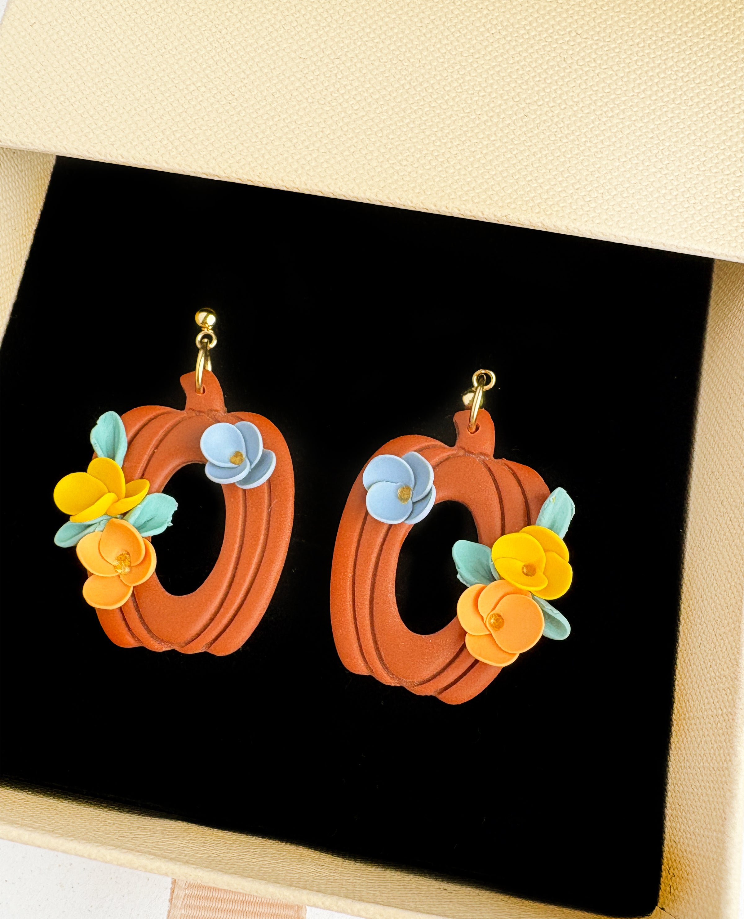 Kolczyki Blossom Pumpkin